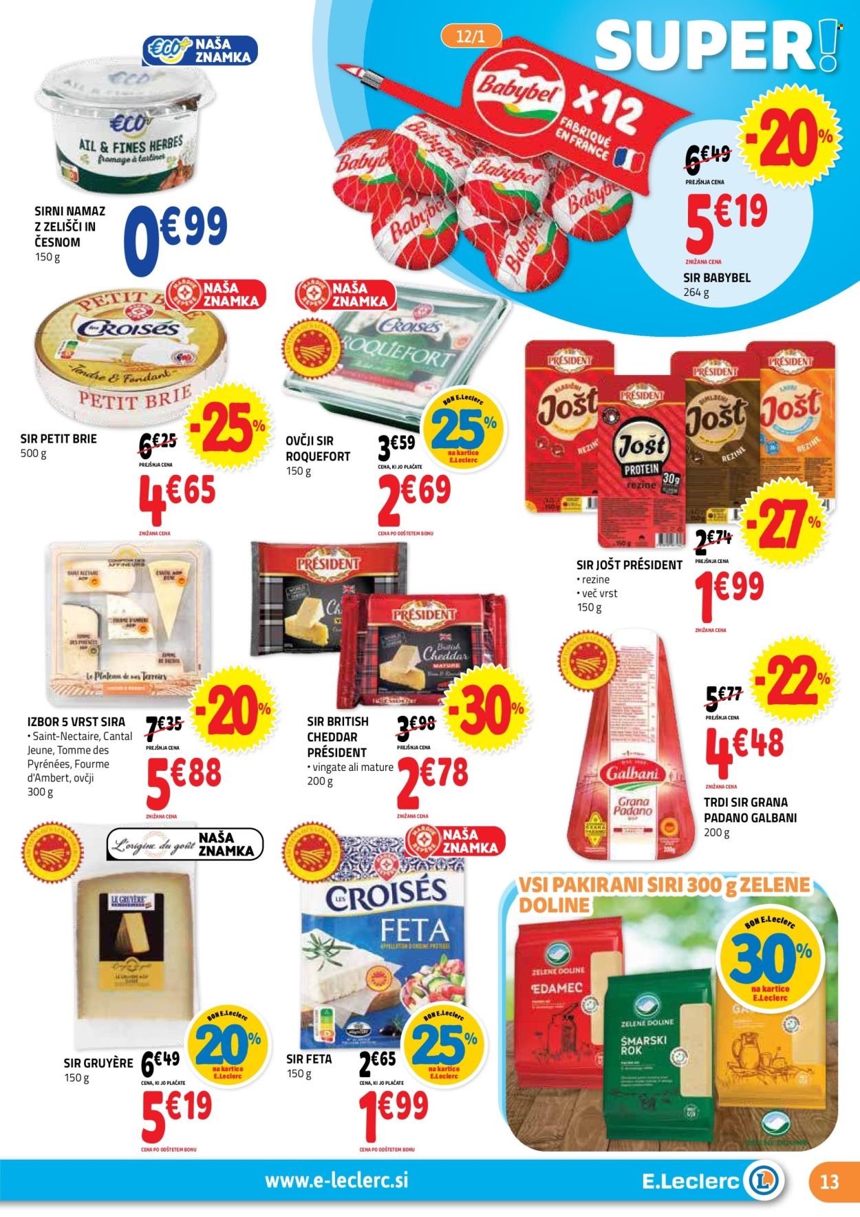 E.Leclerc katalog - 5.3.2025 - 15.3.2025. Stran 13