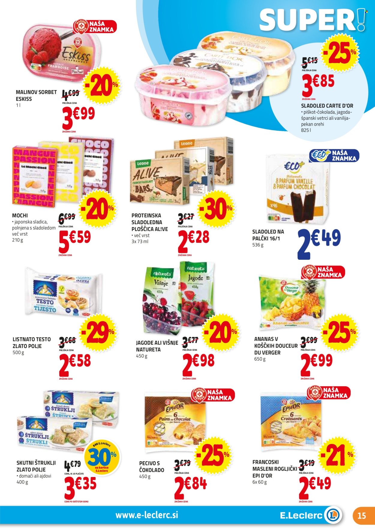 E.Leclerc katalog - 5.3.2025 - 15.3.2025. Stran 15