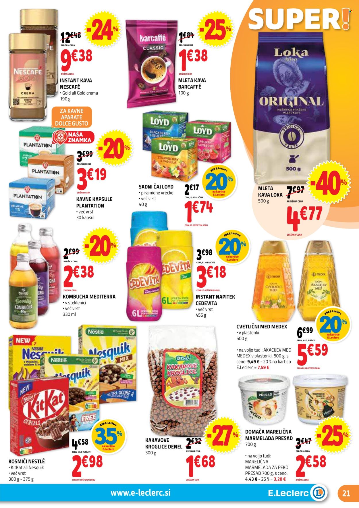 E.Leclerc katalog - 5.3.2025 - 15.3.2025. Stran 21