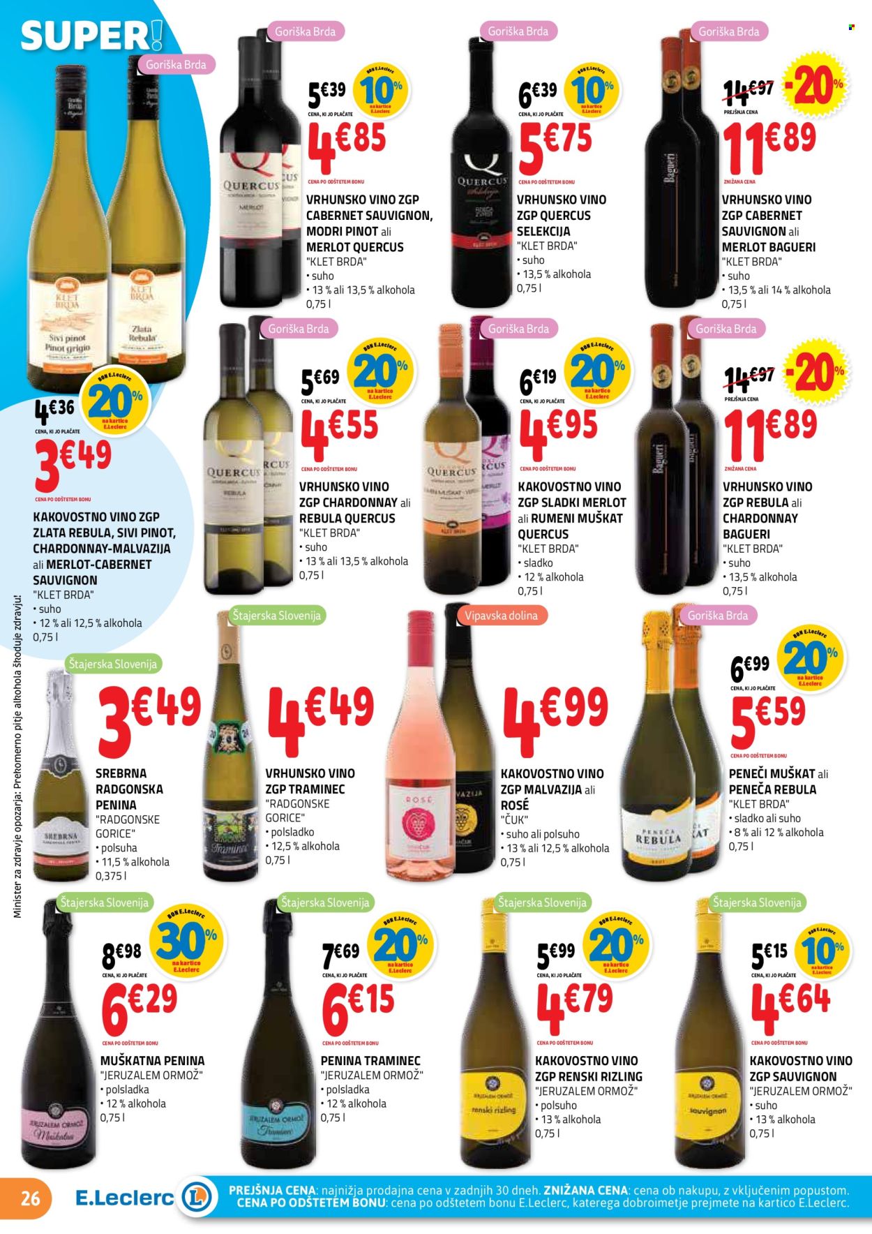 E.Leclerc katalog - 5.3.2025 - 15.3.2025. Stran 26