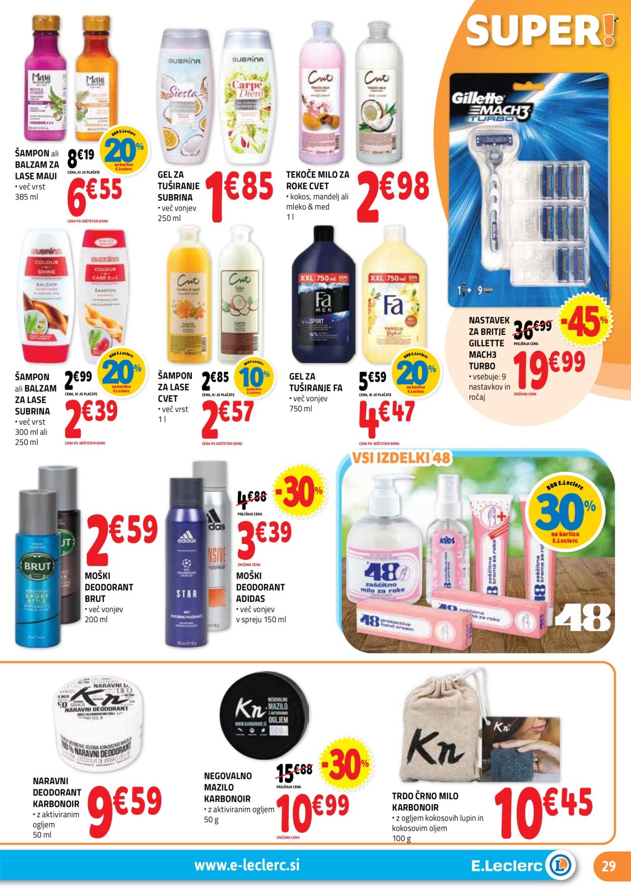E.Leclerc katalog - 5.3.2025 - 15.3.2025. Stran 29