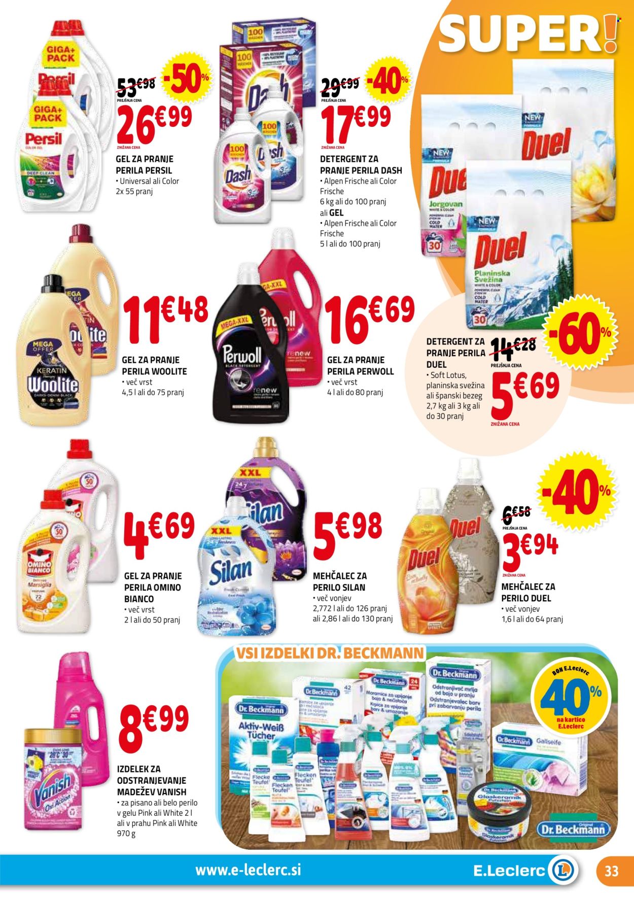 E.Leclerc katalog - 5.3.2025 - 15.3.2025. Stran 33