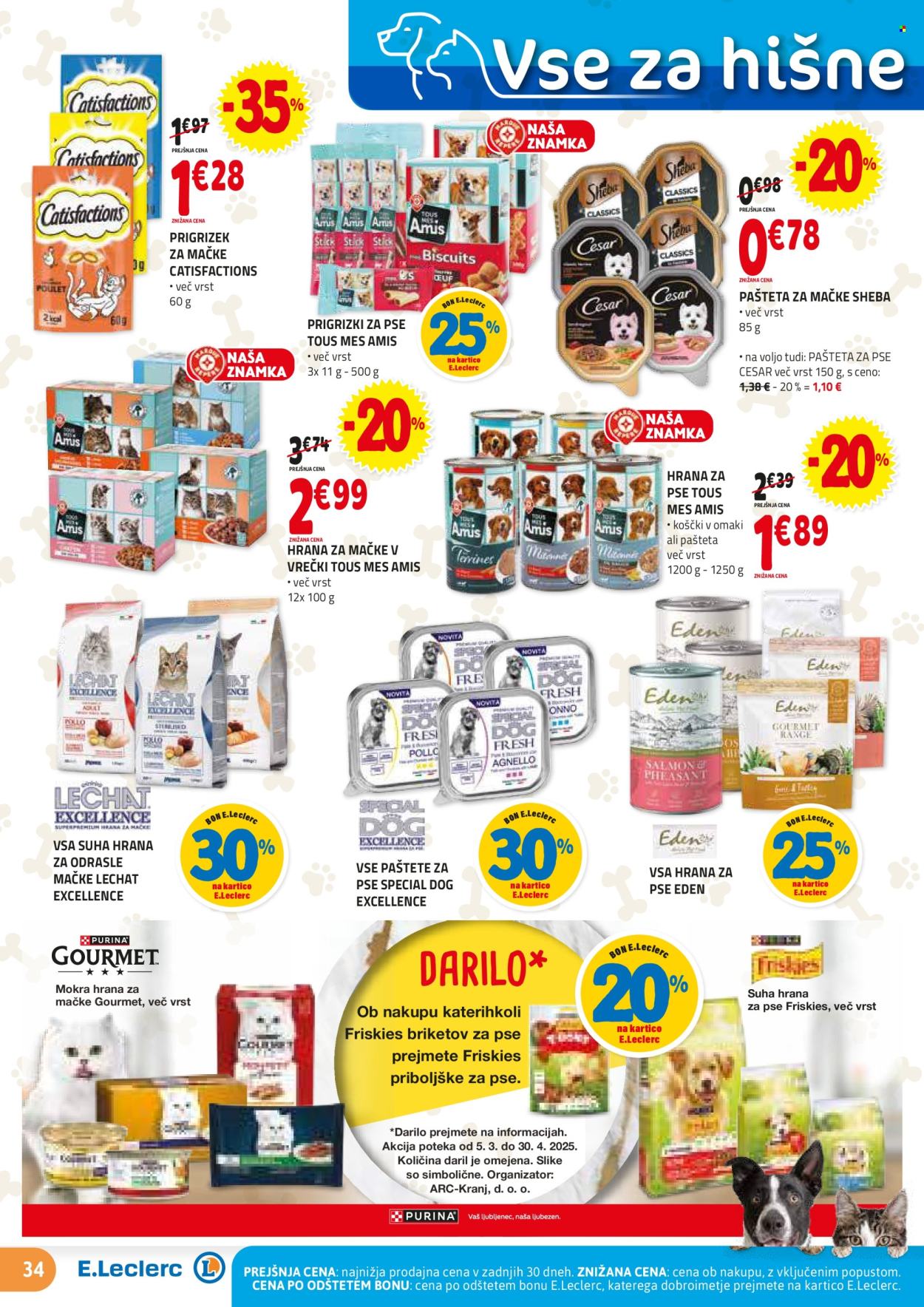 E.Leclerc katalog - 5.3.2025 - 15.3.2025. Stran 34