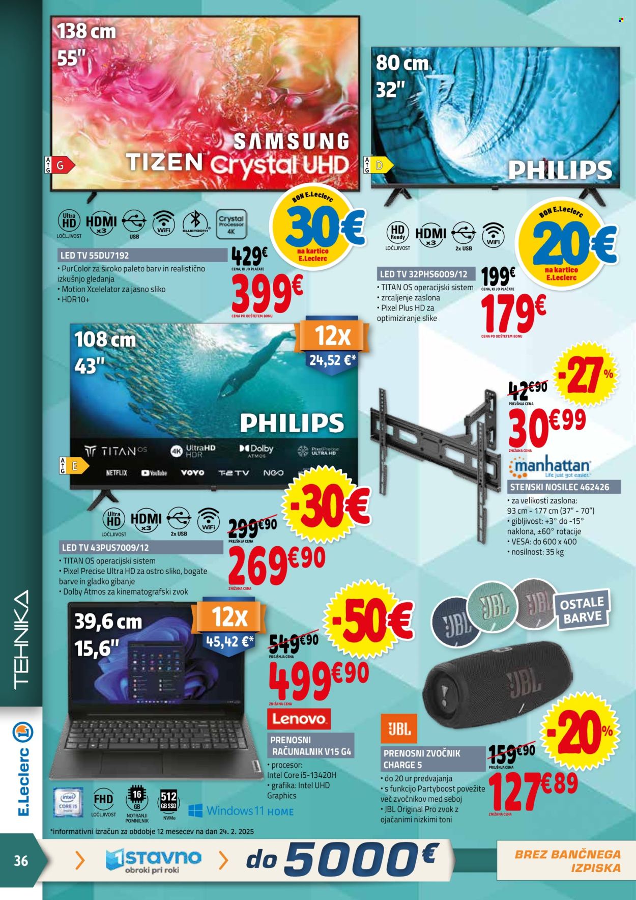 E.Leclerc katalog - 5.3.2025 - 15.3.2025. Stran 36