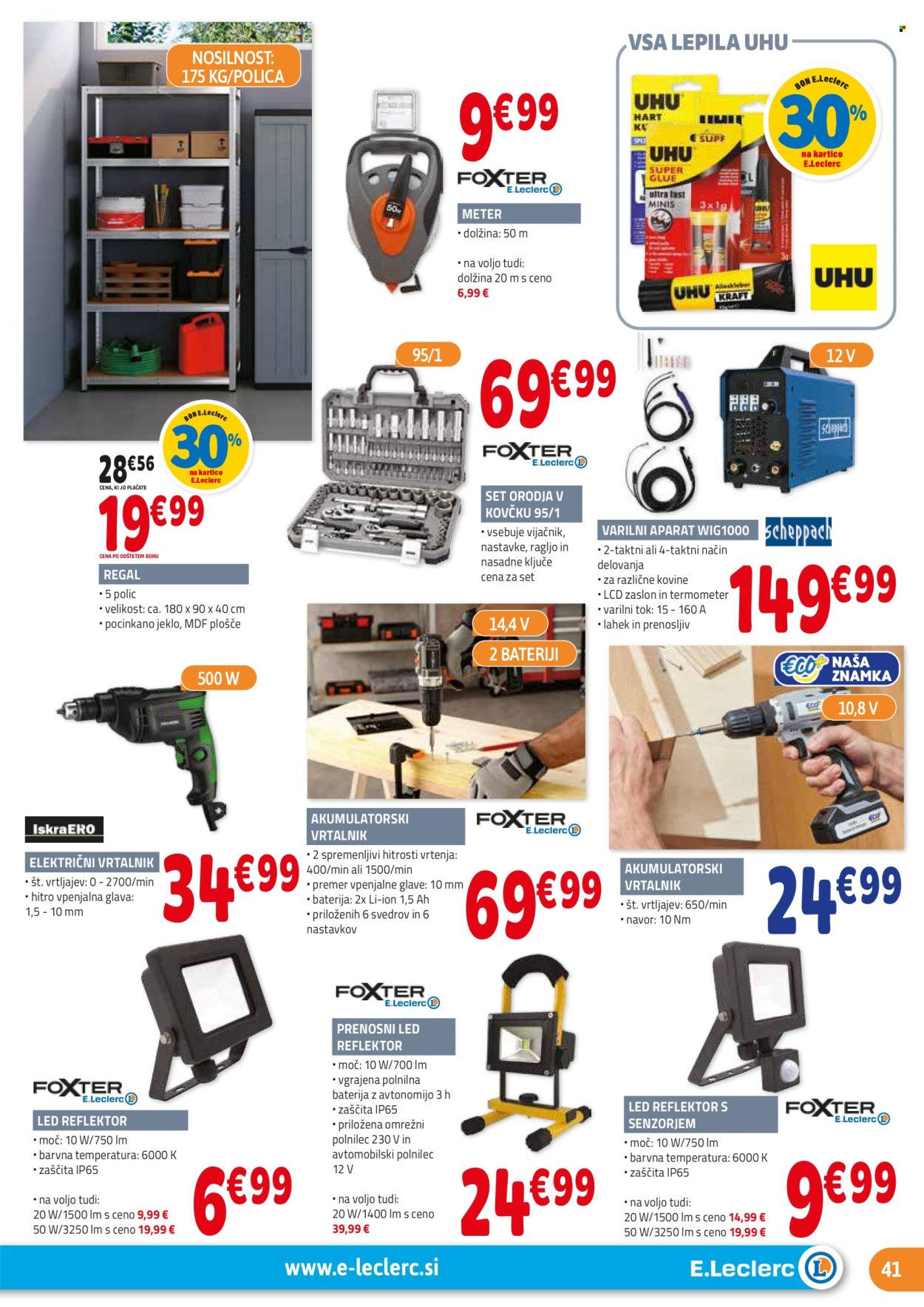 E.Leclerc katalog - 5.3.2025 - 15.3.2025. Stran 41