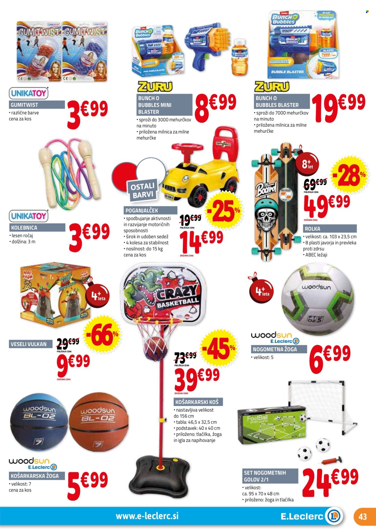 E.Leclerc katalog - 5.3.2025 - 15.3.2025. Stran 43