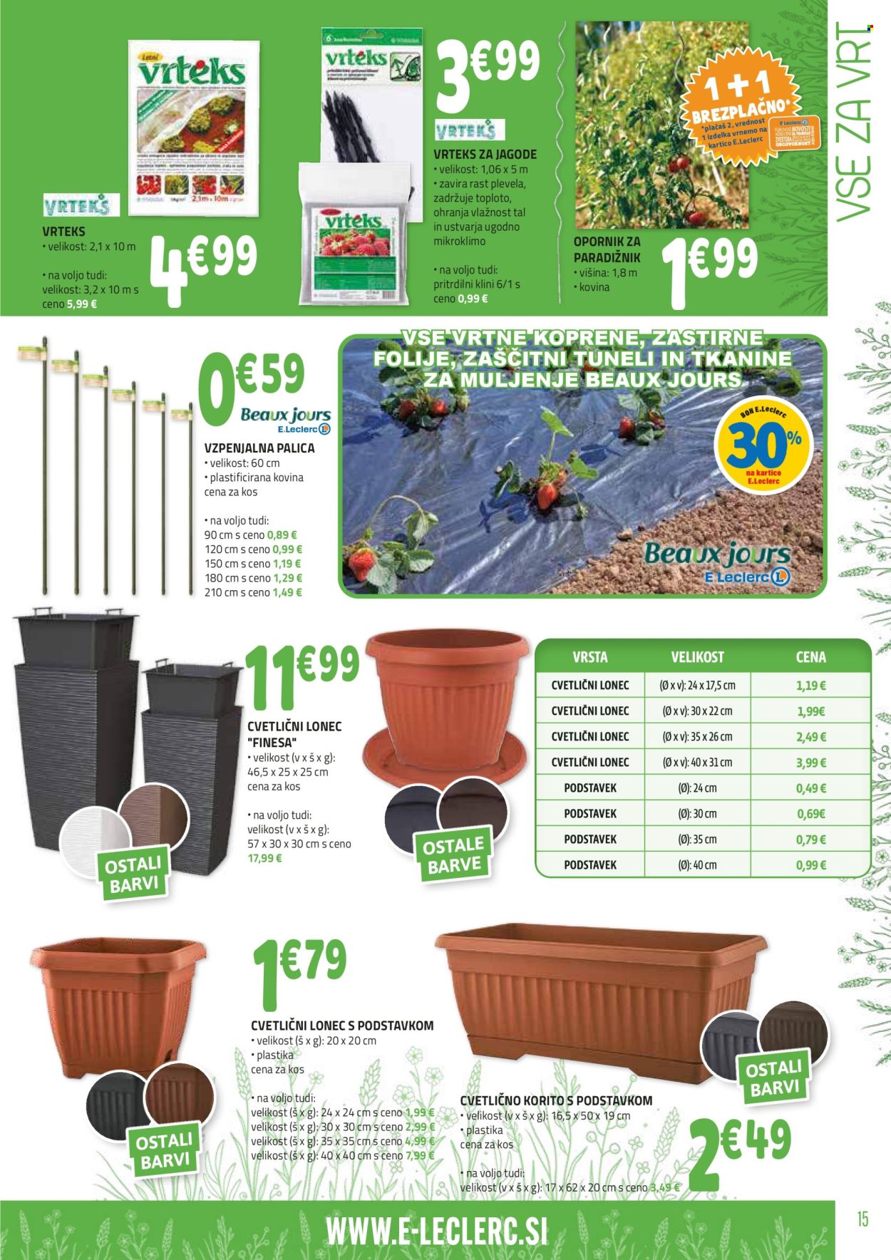 E.Leclerc katalog - 5.3.2025 - 22.3.2025. Stran 15