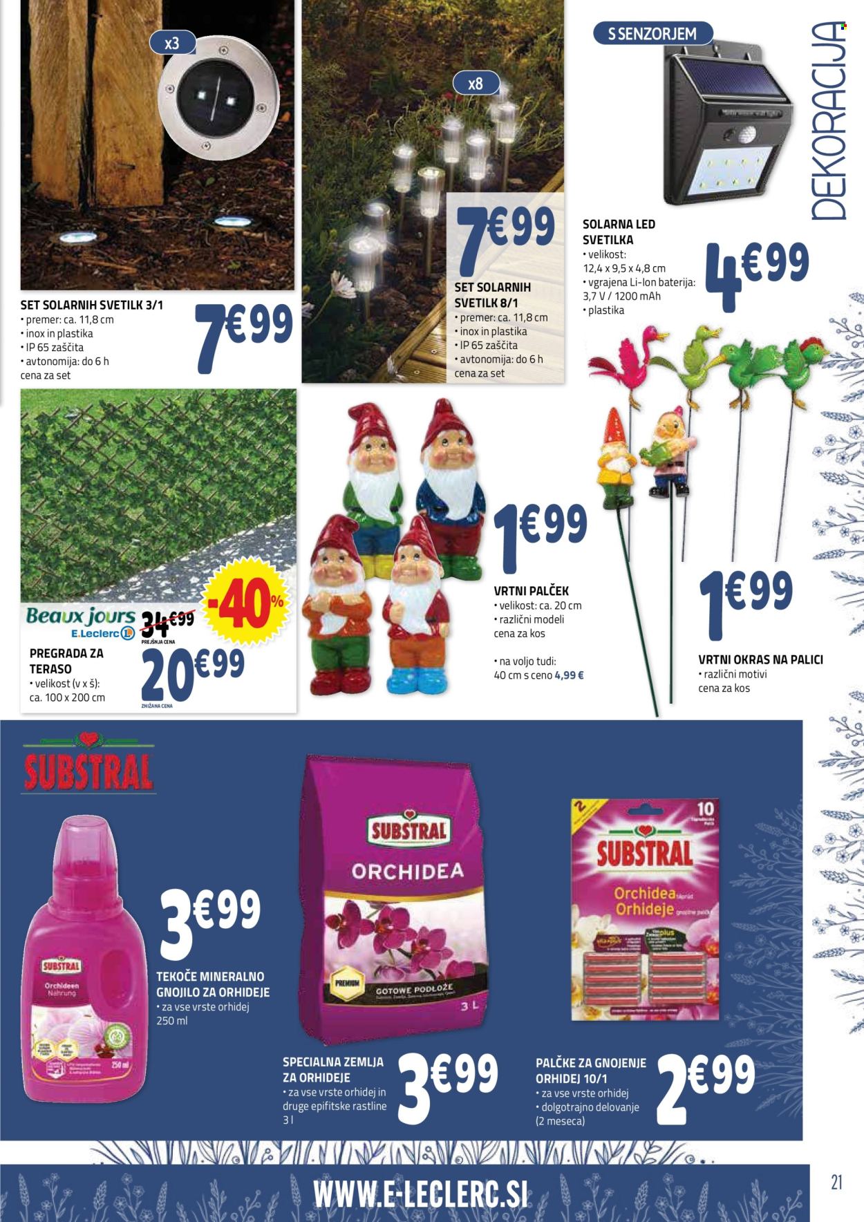 E.Leclerc katalog - 5.3.2025 - 22.3.2025. Stran 21