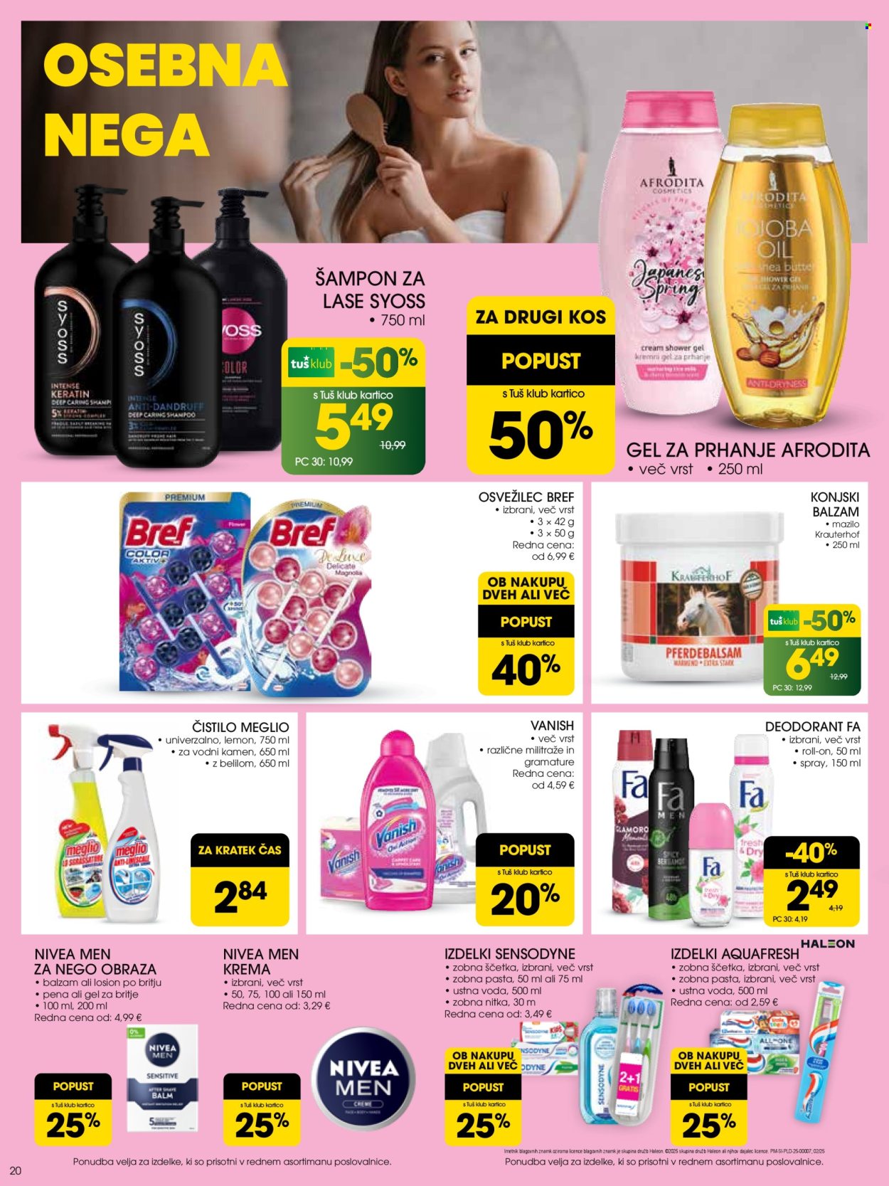 Tuš katalog - 5.3.2025 - 11.3.2025. Stran 20