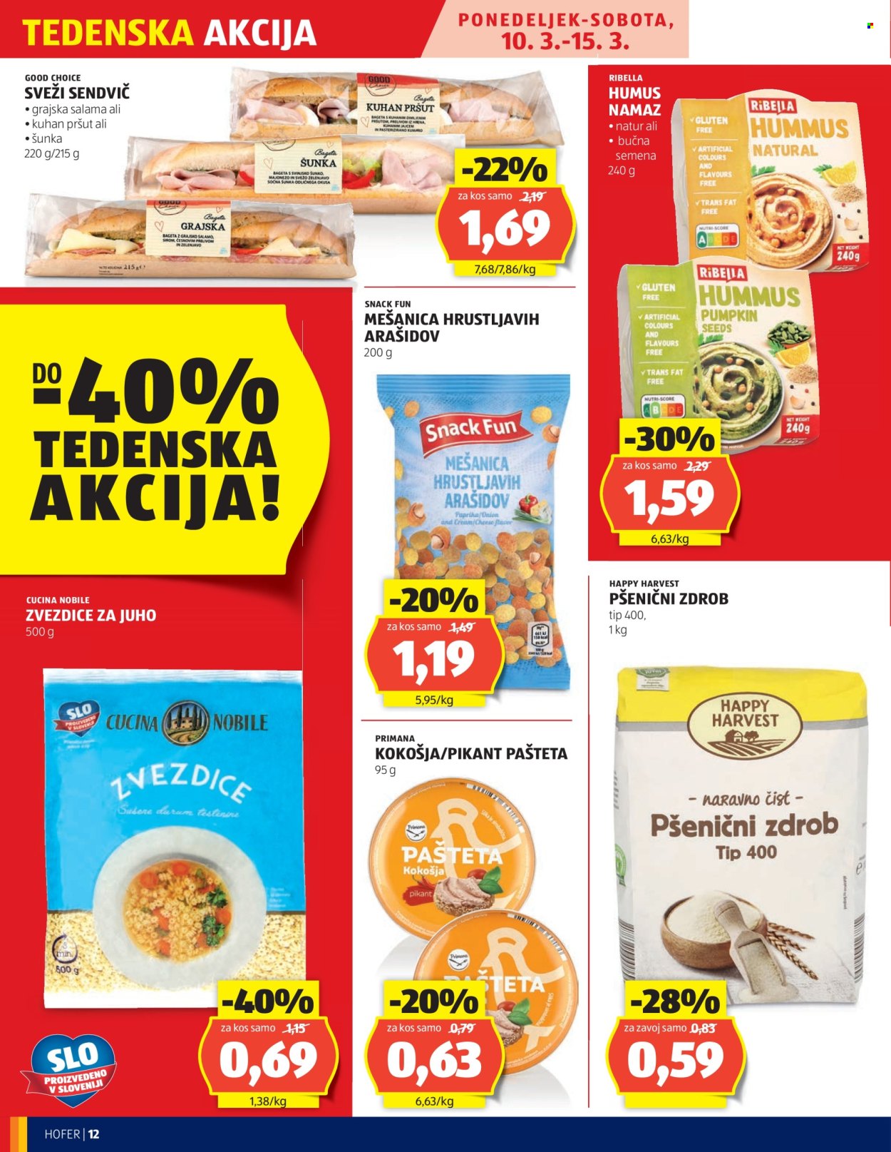 Hofer katalog - 6.3.2025 - 15.3.2025. Stran 12