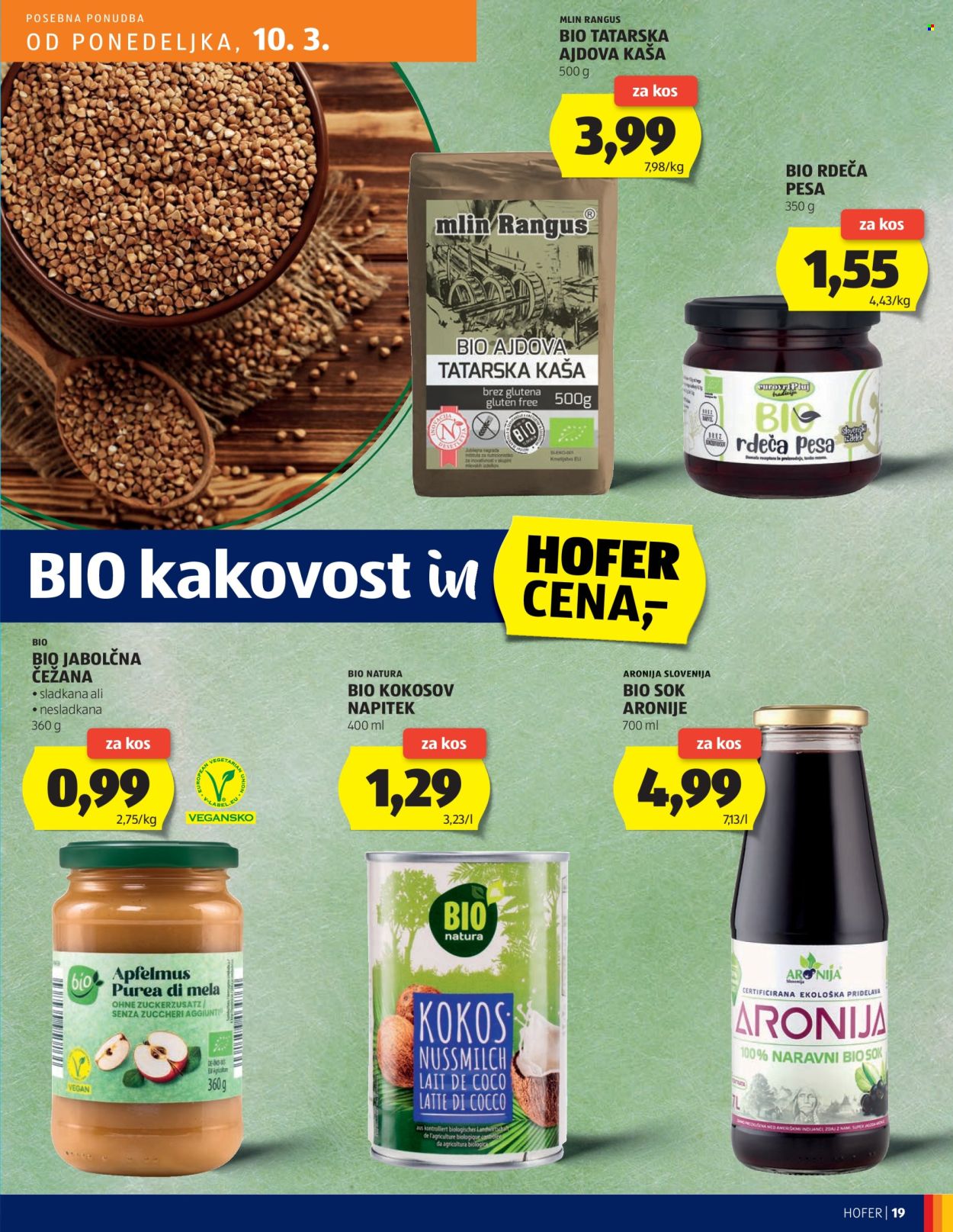 Hofer katalog - 6.3.2025 - 15.3.2025. Stran 19