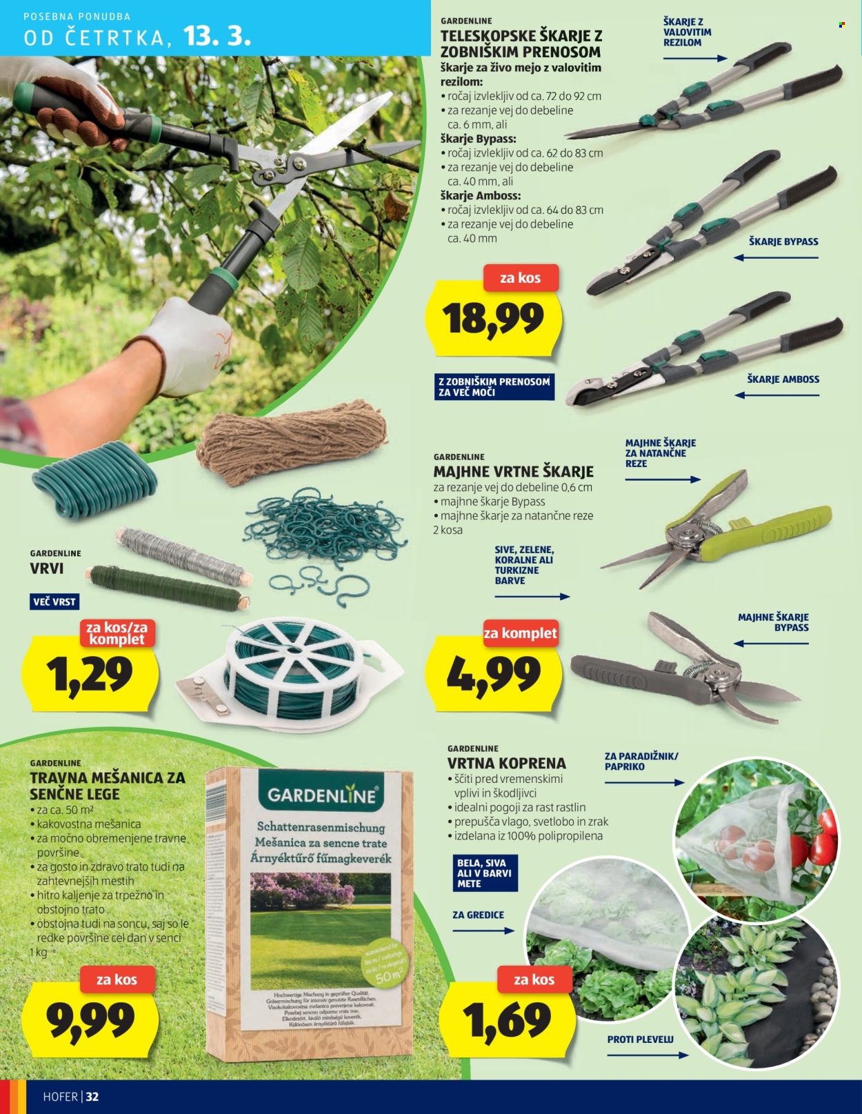 Hofer katalog - 6.3.2025 - 15.3.2025. Stran 32