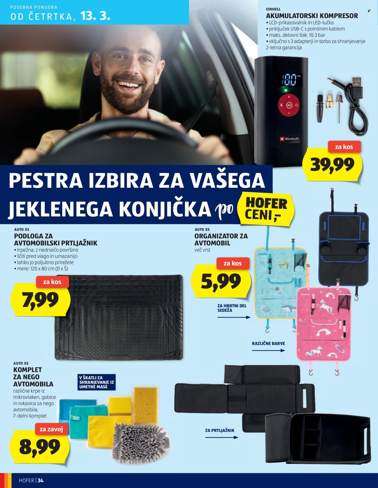 Hofer katalog - 6.3.2025 - 15.3.2025. Stran 34
