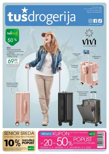 Tuš Drogeria katalog - 5.3.2025 - 15.3.2025.