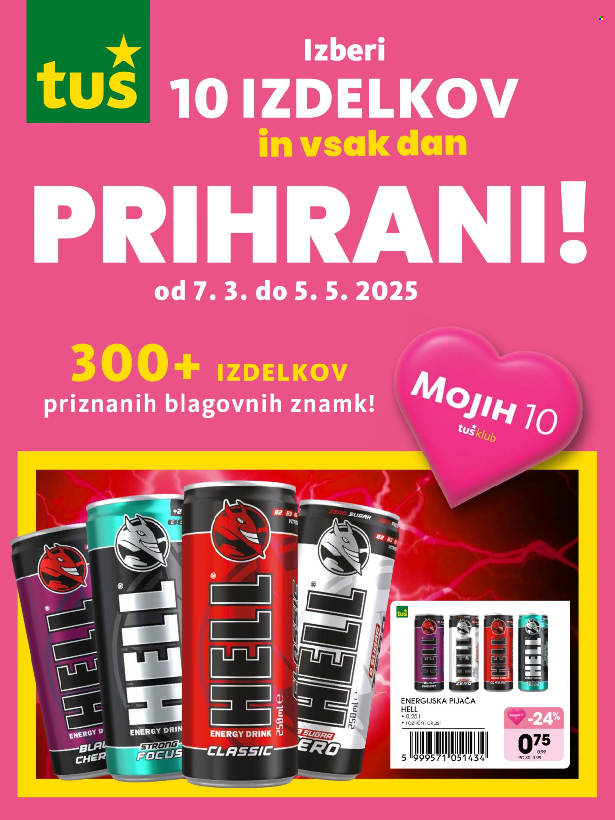 Tuš katalog - 7.3.2025 - 5.5.2025. Stran 1