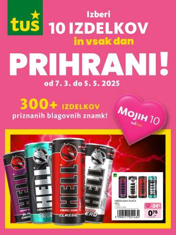 Tuš katalog - 7.3.2025 - 5.5.2025.