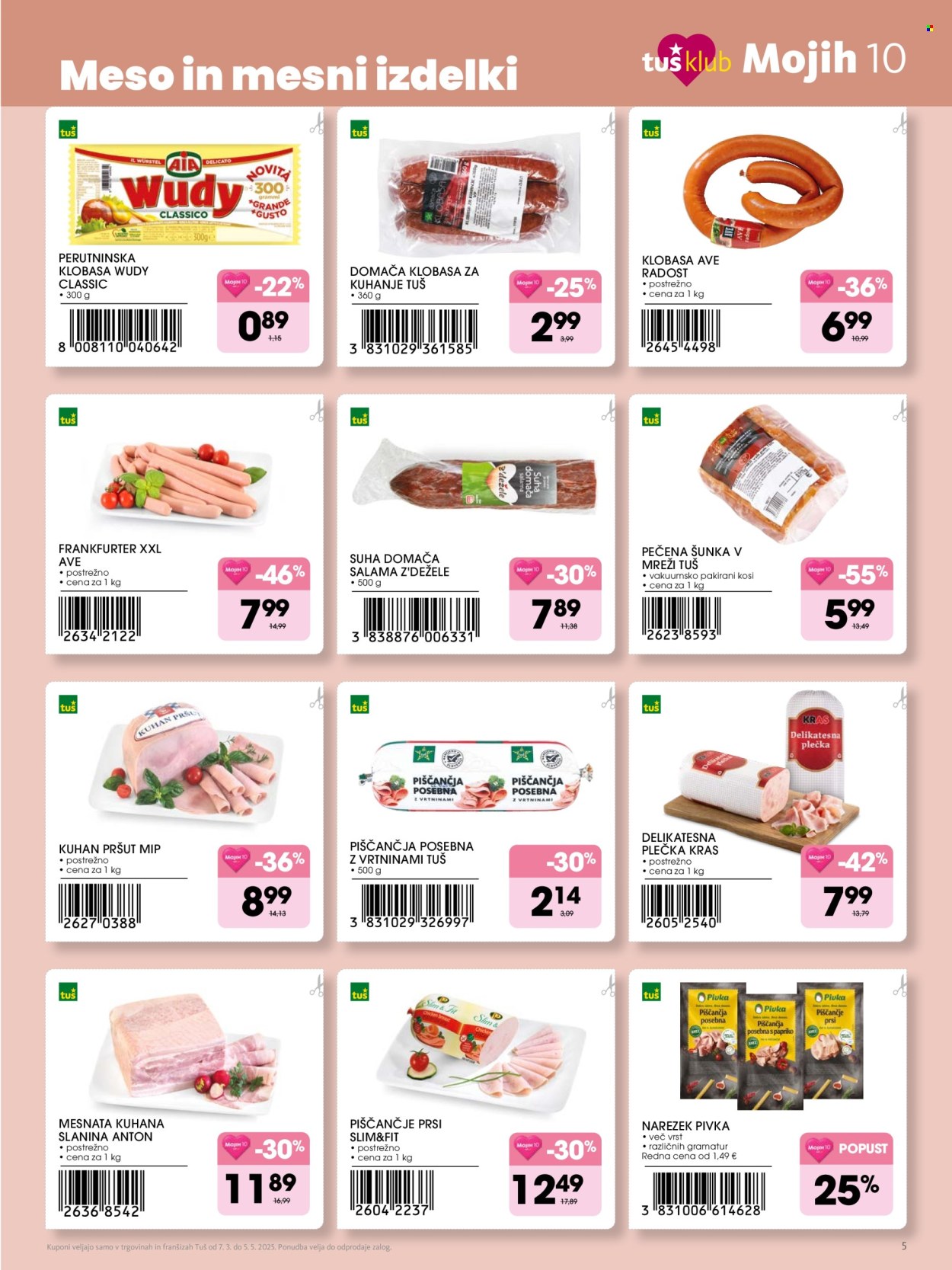 Tuš katalog - 7.3.2025 - 5.5.2025. Stran 5