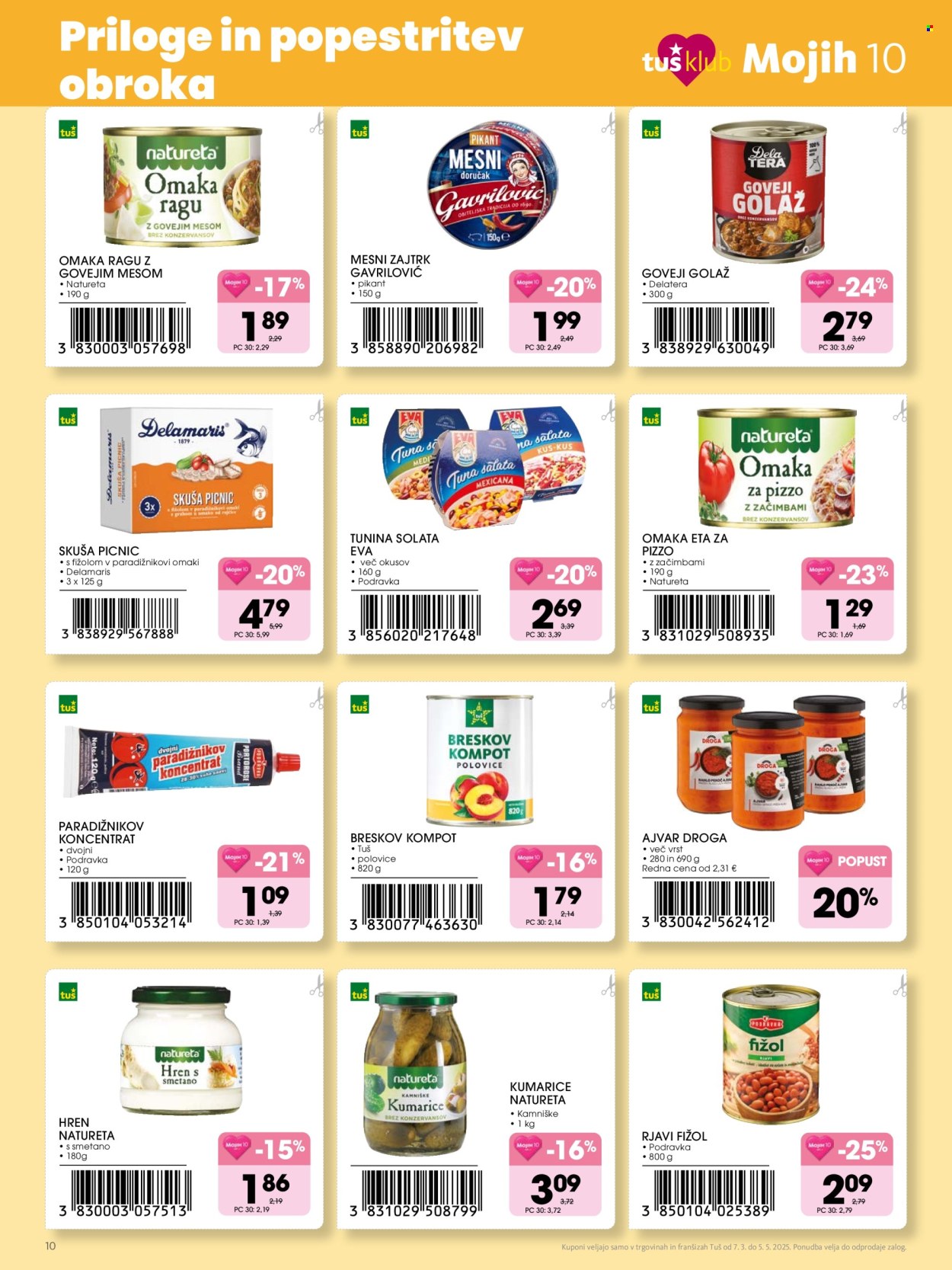 Tuš katalog - 7.3.2025 - 5.5.2025. Stran 10