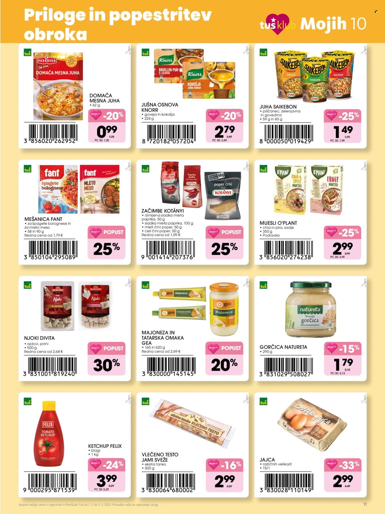 Tuš katalog - 7.3.2025 - 5.5.2025. Stran 11