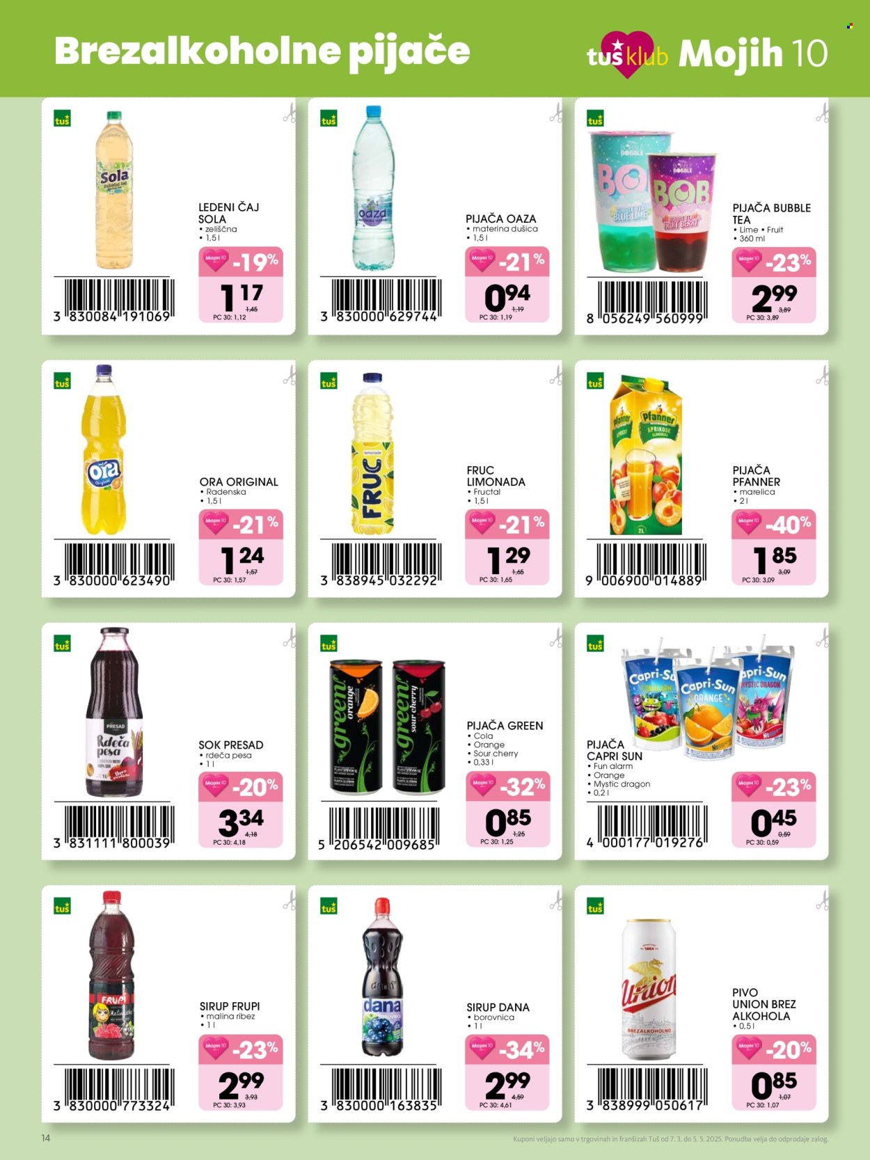 Tuš katalog - 7.3.2025 - 5.5.2025. Stran 14