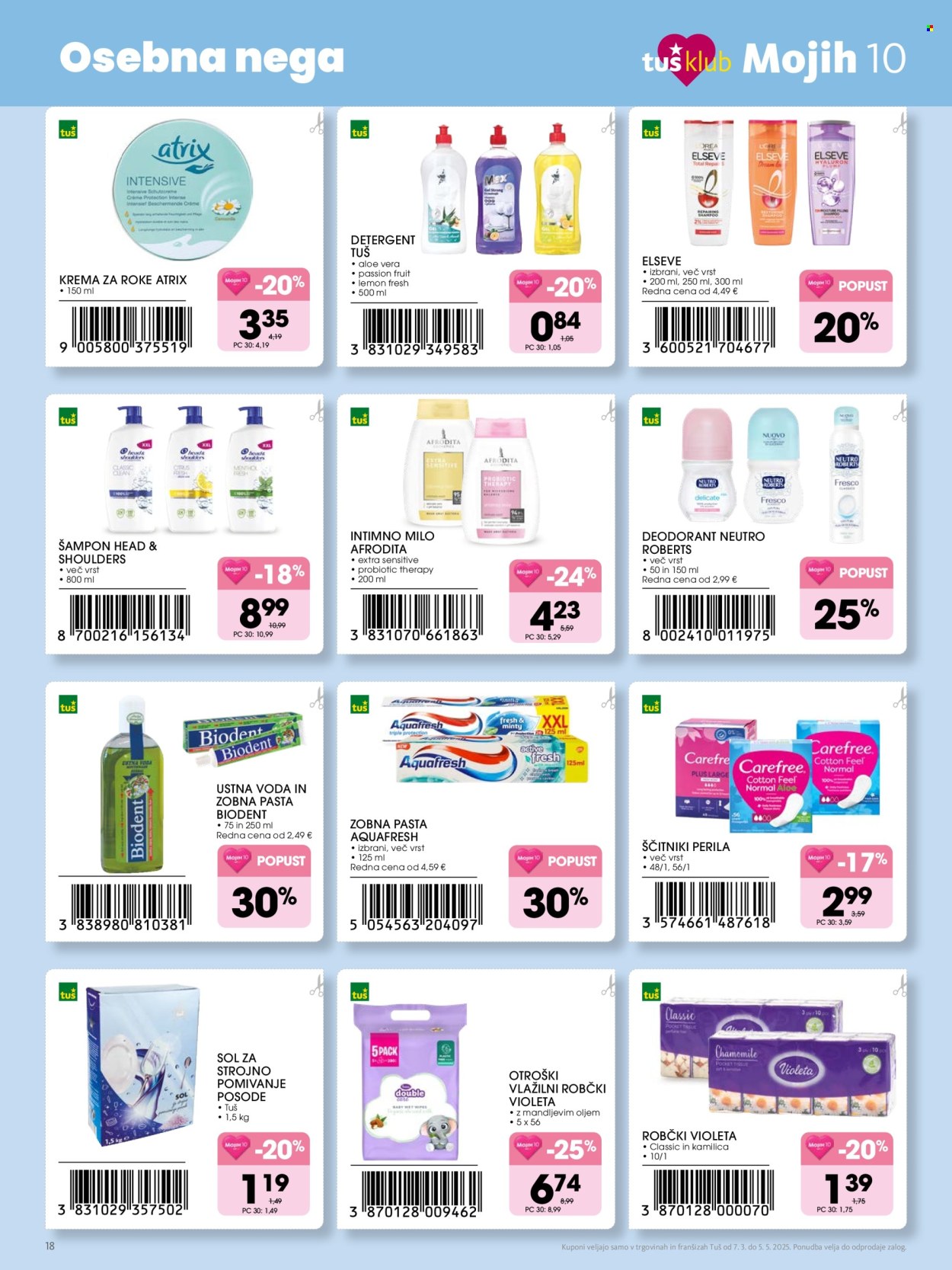 Tuš katalog - 7.3.2025 - 5.5.2025. Stran 18