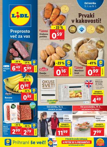 Lidl katalog - 13.3.2025 - 19.3.2025.