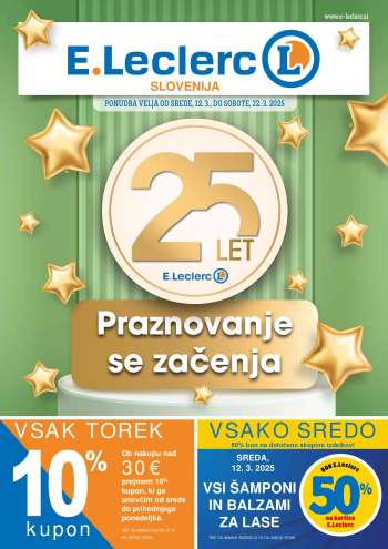 E.Leclerc katalog - 12.3.2025 - 22.3.2025.