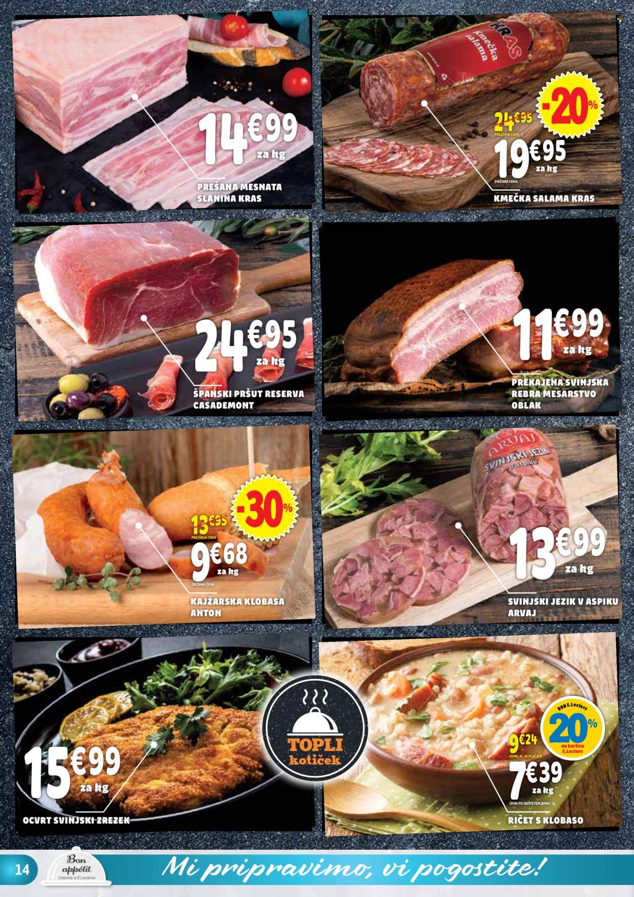E.Leclerc katalog - 12.3.2025 - 22.3.2025. Stran 14
