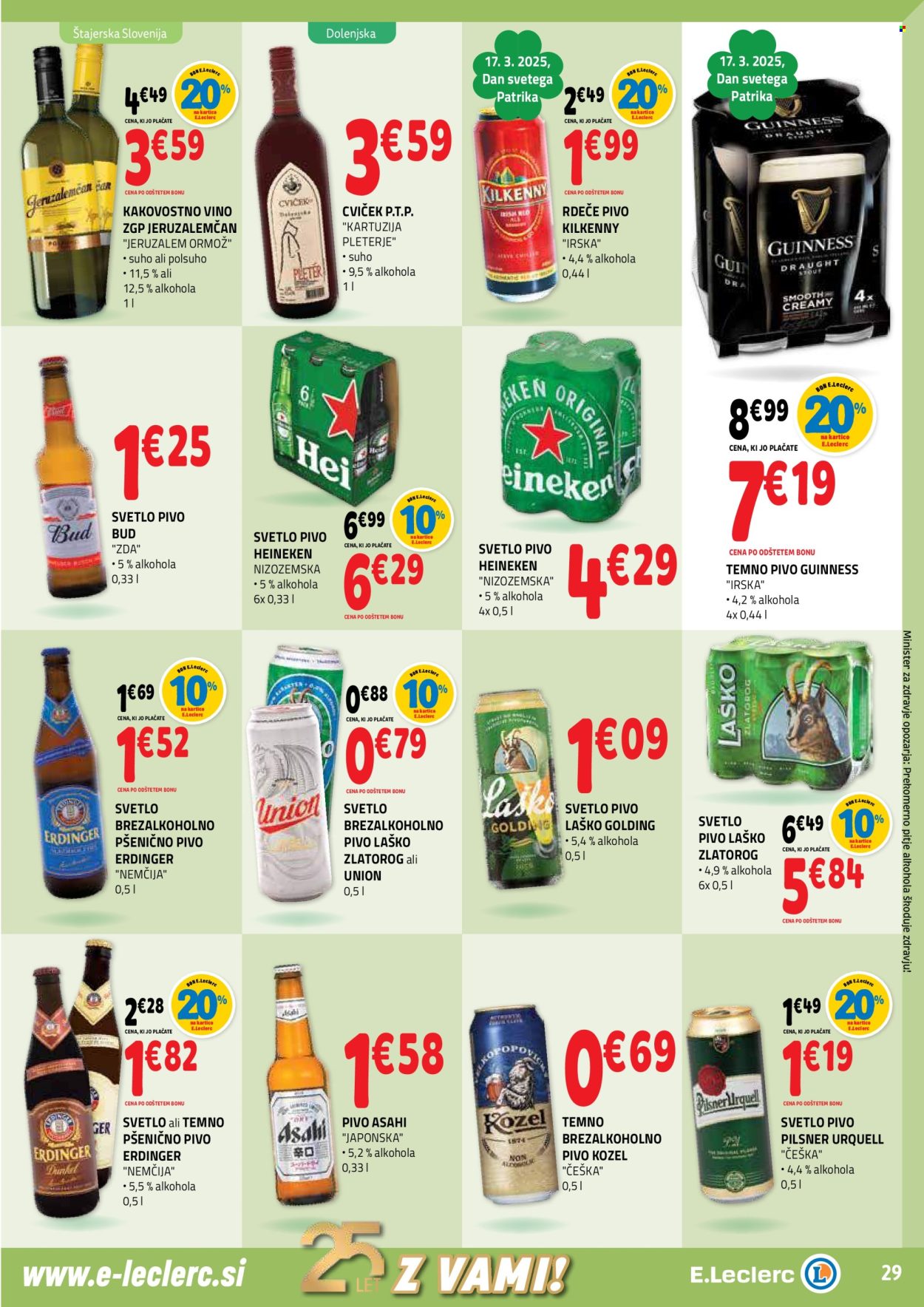 E.Leclerc katalog - 12.3.2025 - 22.3.2025. Stran 29