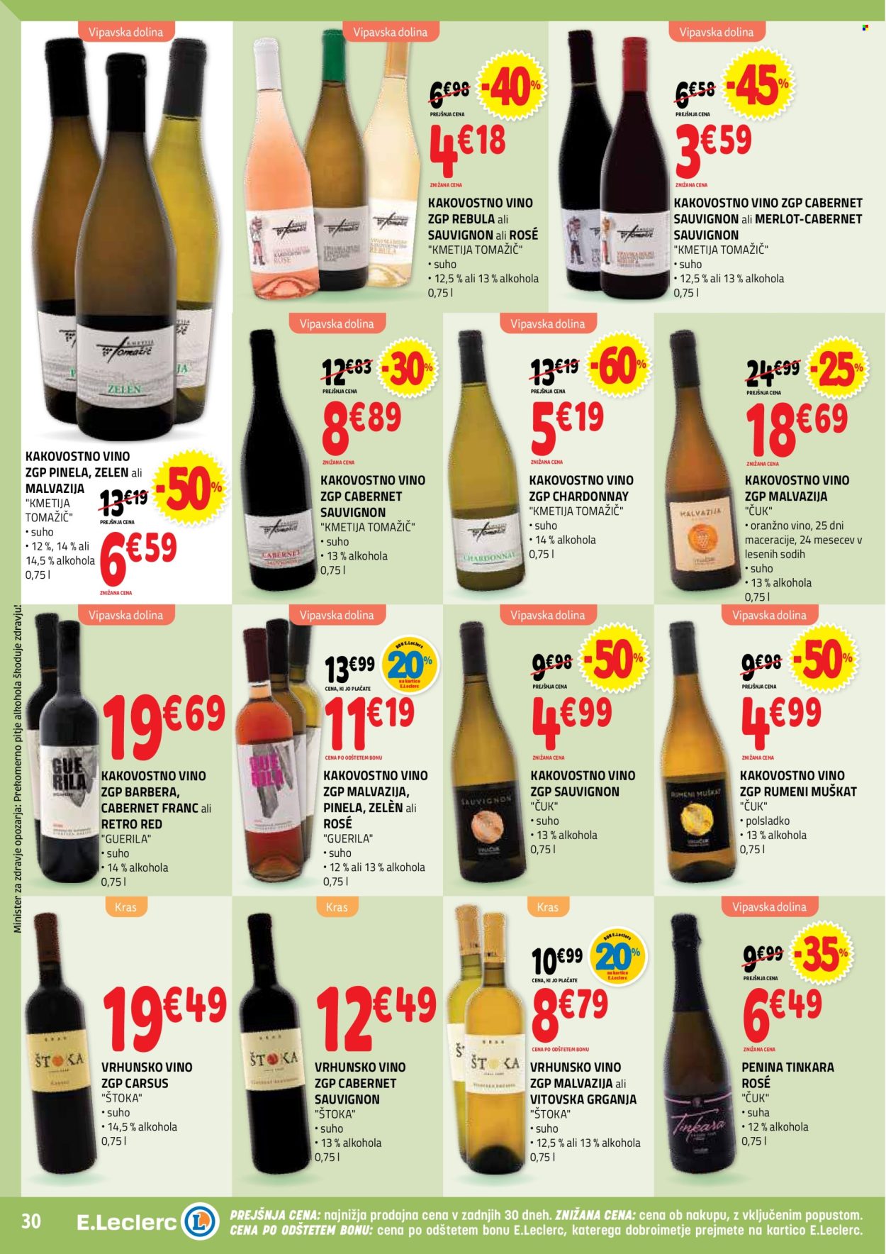 E.Leclerc katalog - 12.3.2025 - 22.3.2025. Stran 30