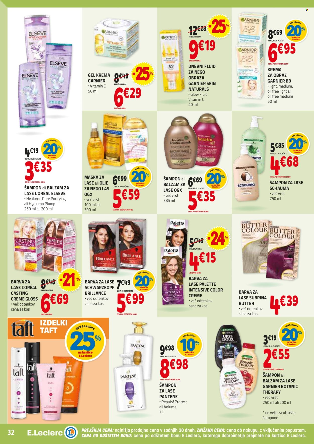 E.Leclerc katalog - 12.3.2025 - 22.3.2025. Stran 32