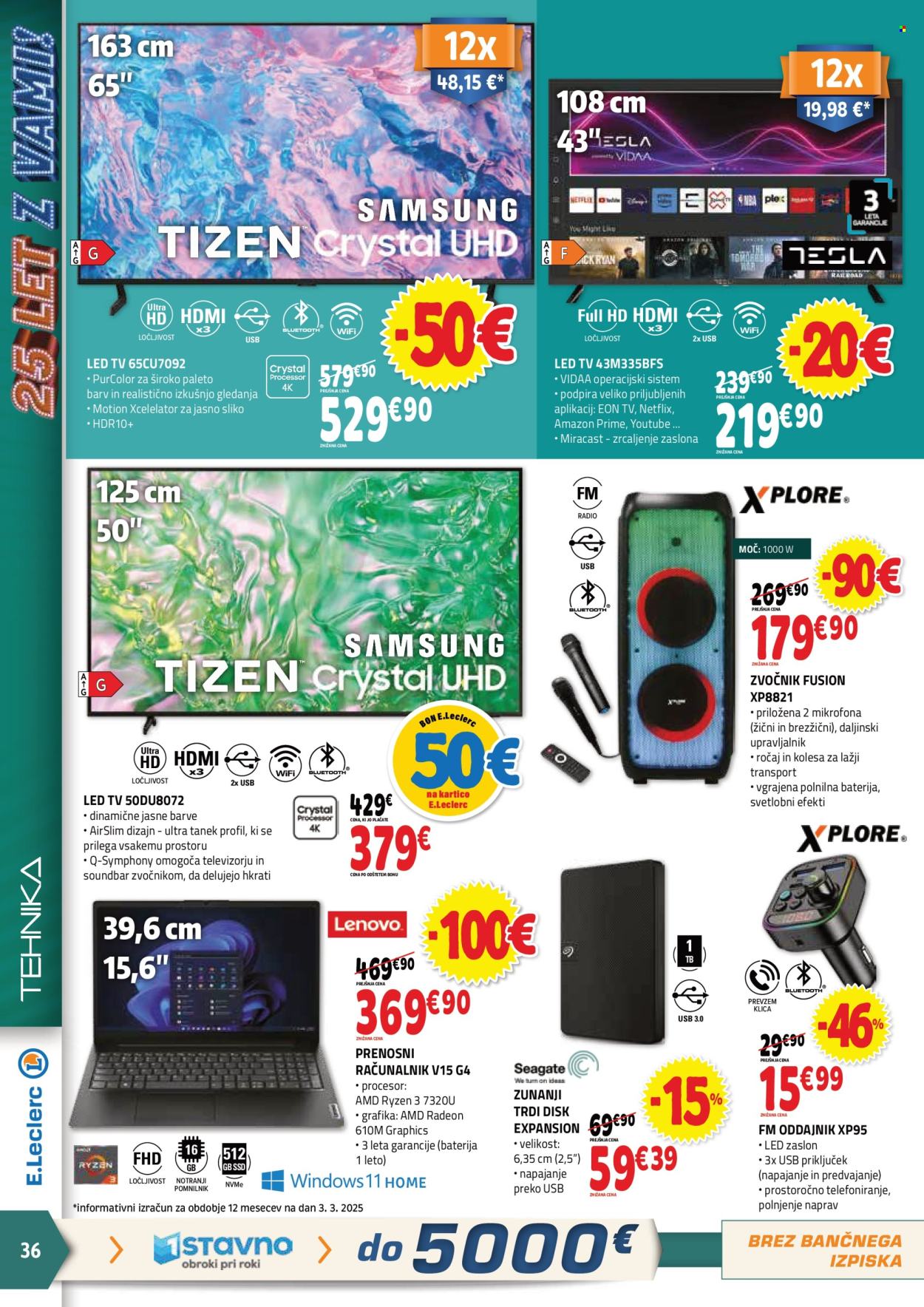 E.Leclerc katalog - 12.3.2025 - 22.3.2025. Stran 2