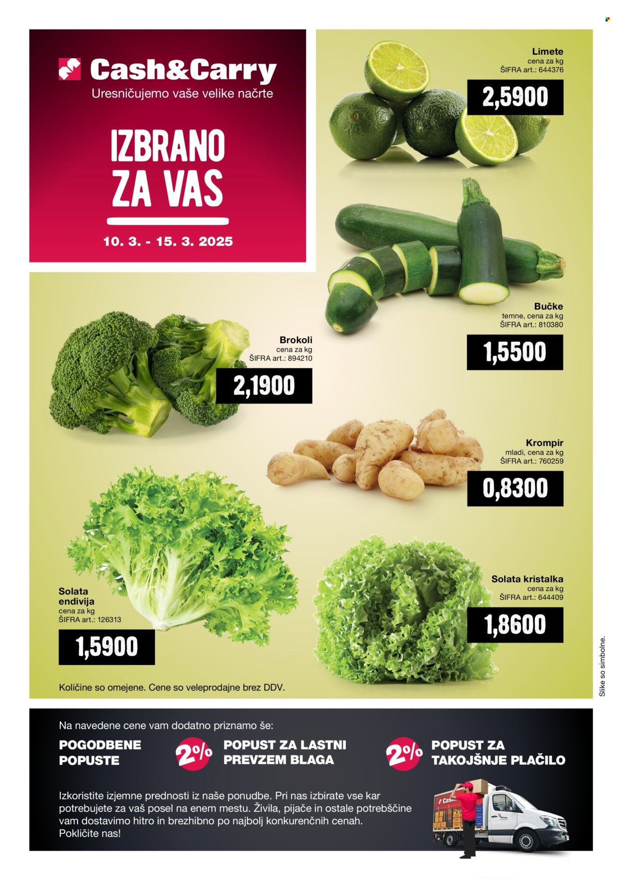 Mercator Cash & Carry katalog - 10.3.2025 - 15.3.2025. Stran 1