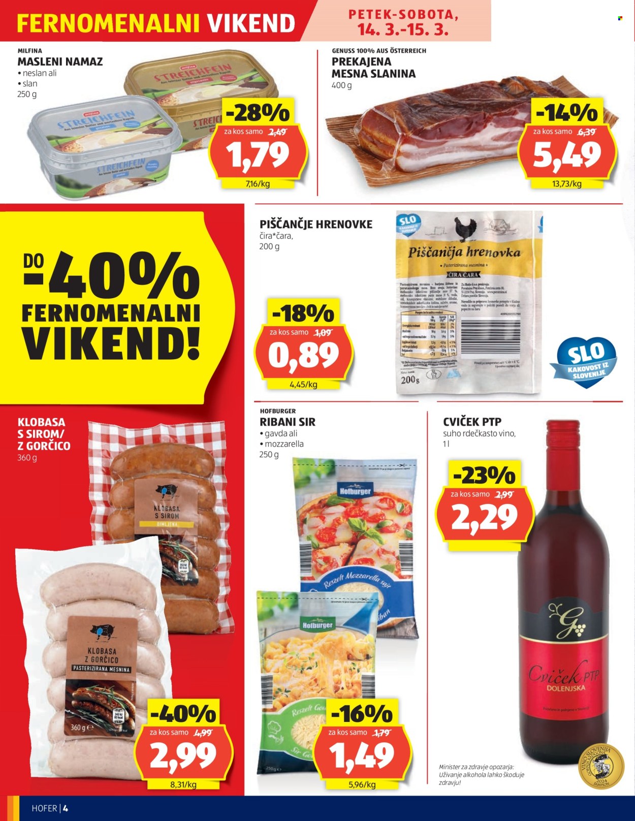 Hofer katalog - 13.3.2025 - 22.3.2025. Stran 4
