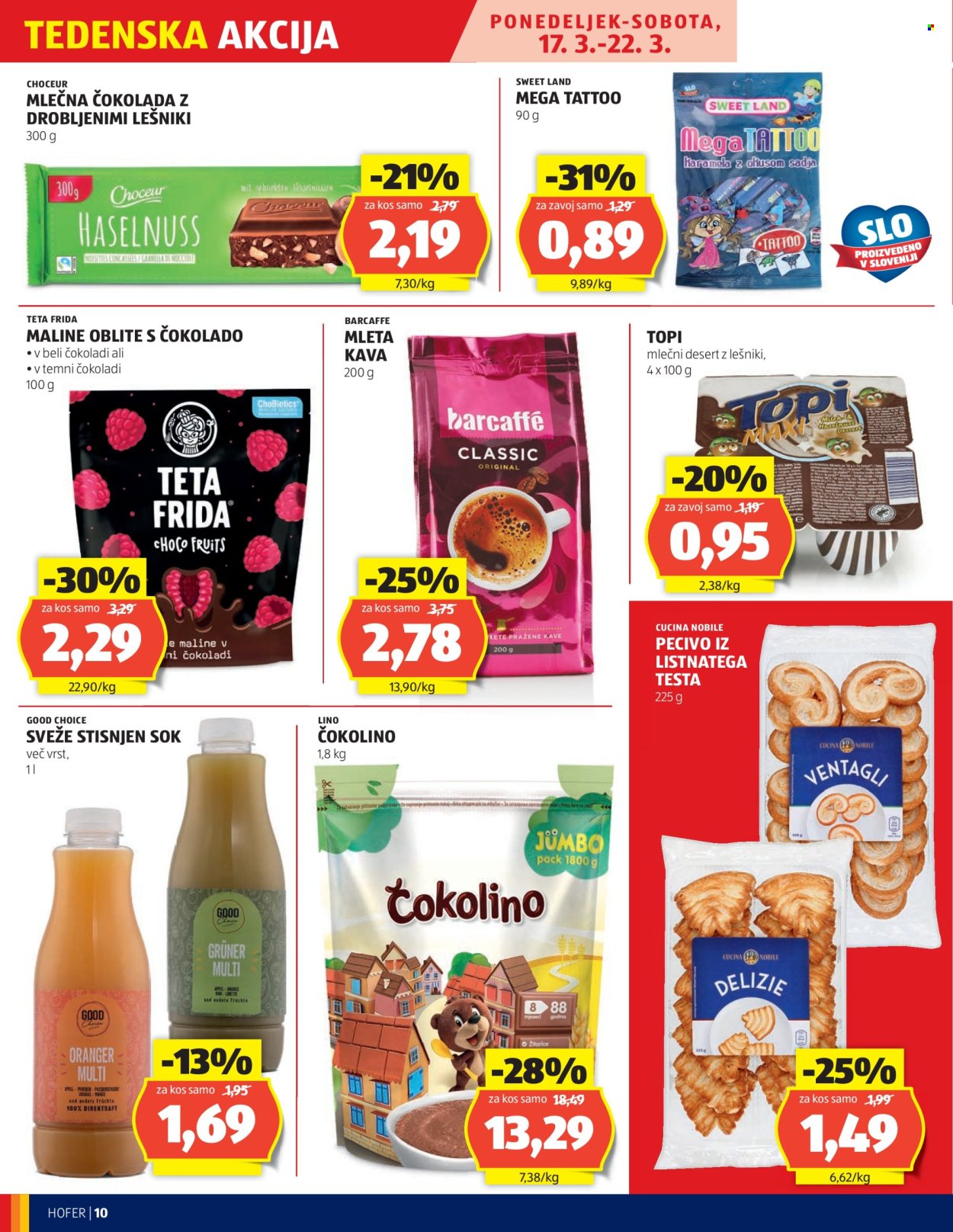 Hofer katalog - 13.3.2025 - 22.3.2025. Stran 10