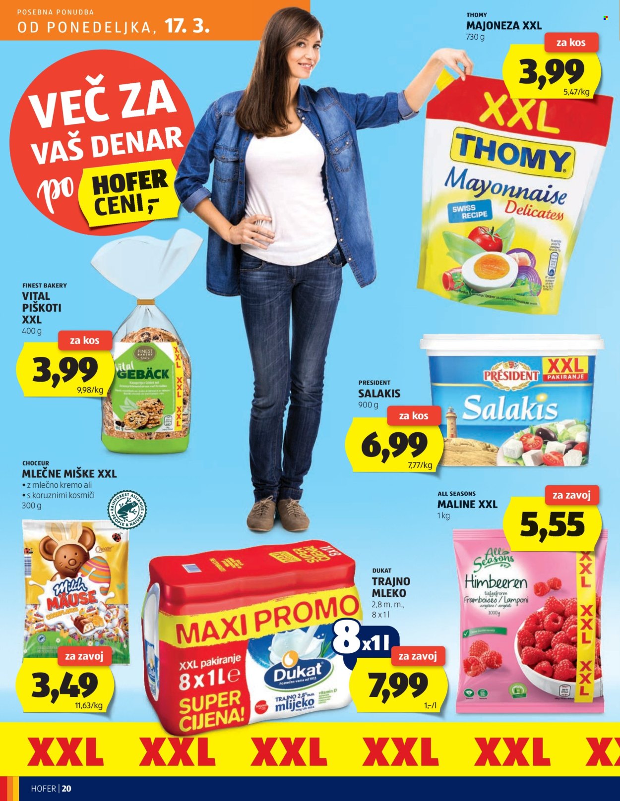 Hofer katalog - 13.3.2025 - 22.3.2025. Stran 20