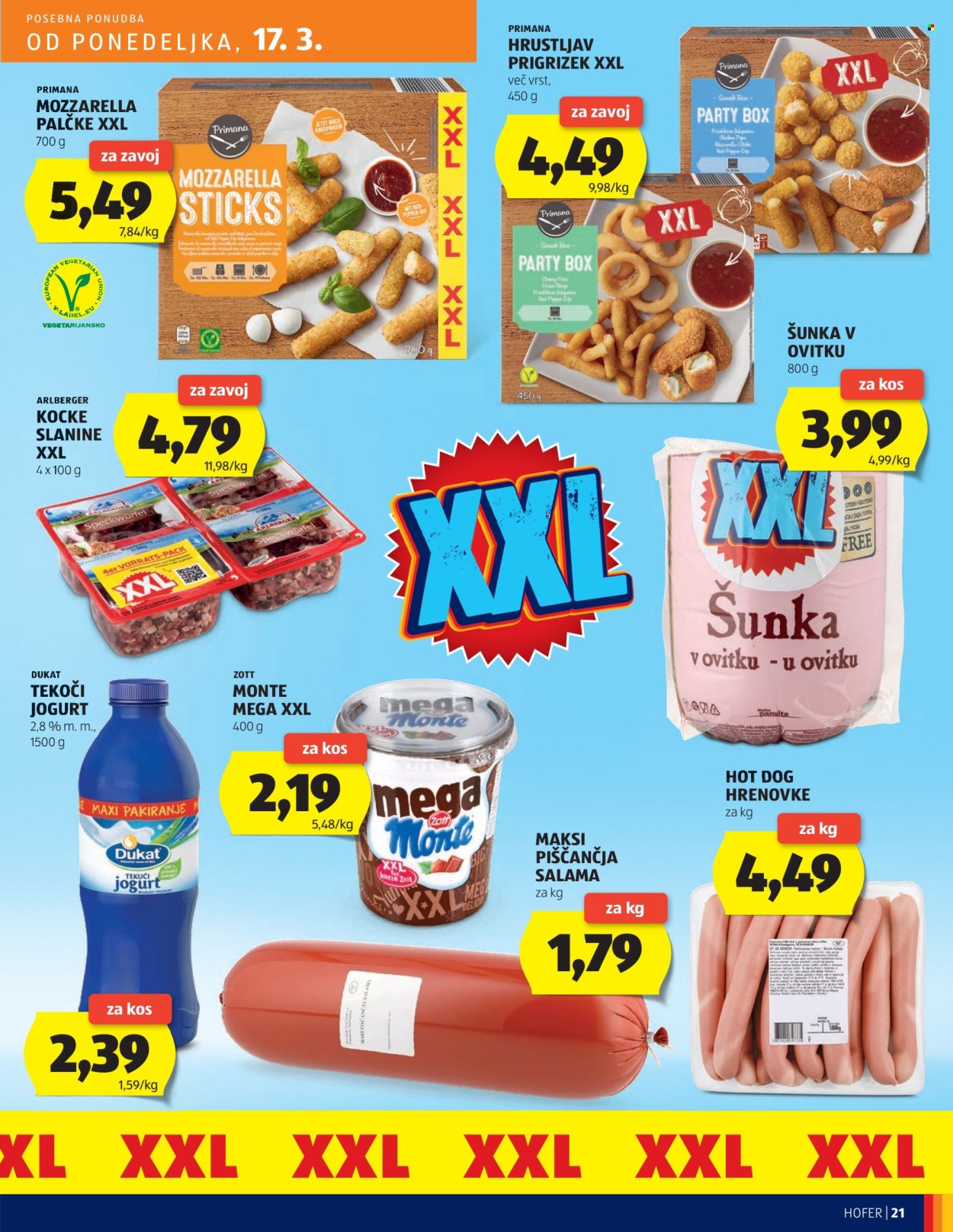 Hofer katalog - 13.3.2025 - 22.3.2025. Stran 21