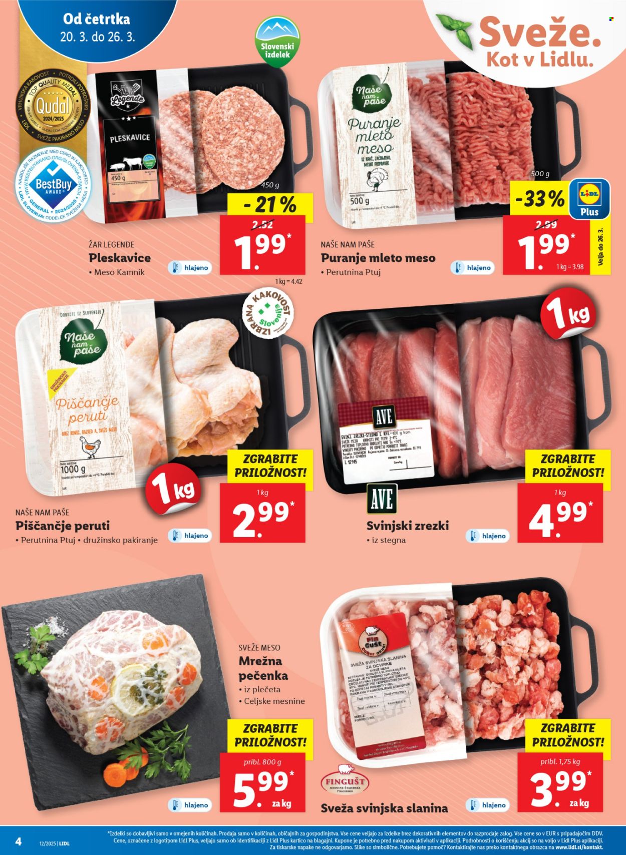Lidl katalog - 20.3.2025 - 26.3.2025. Stran 4