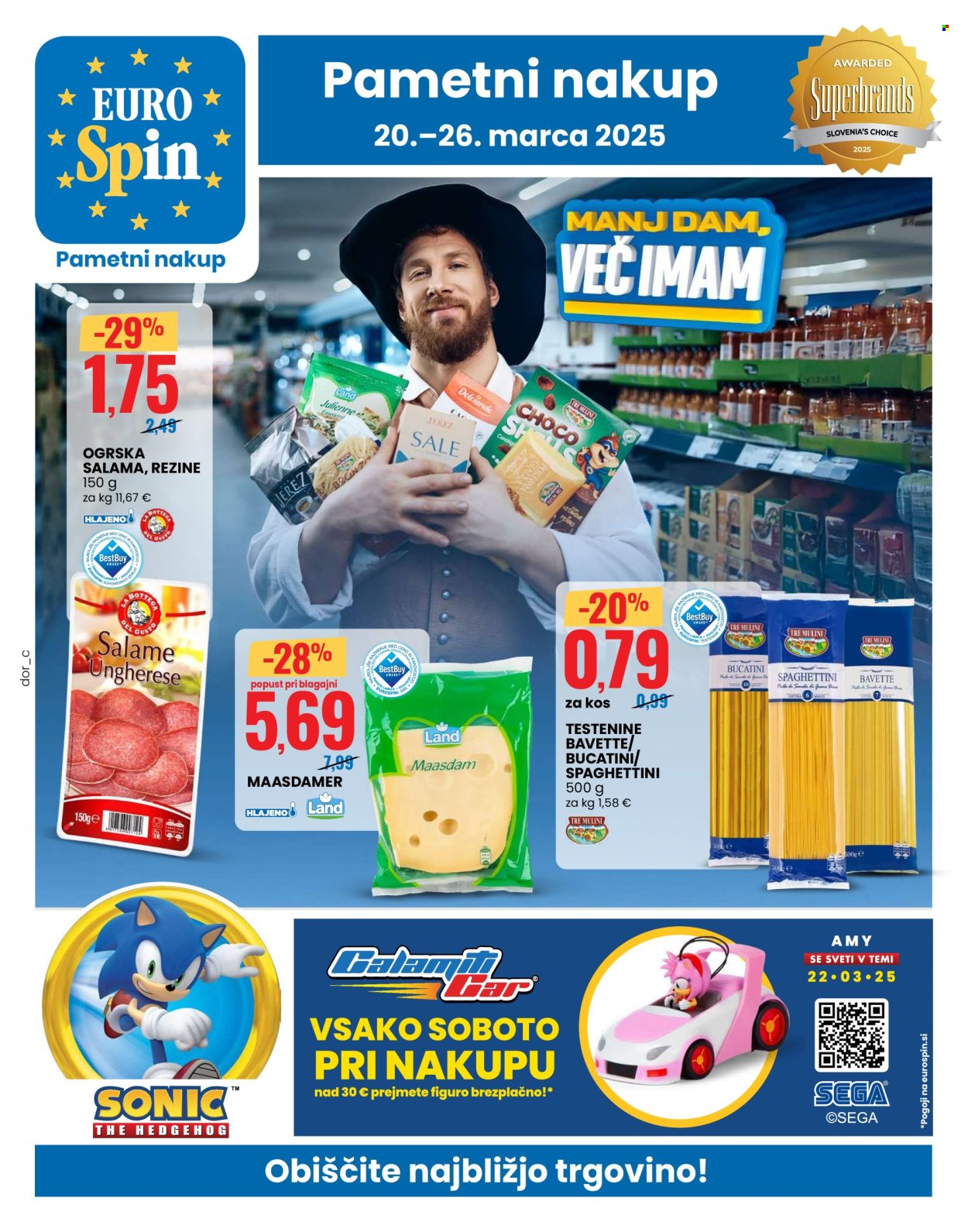 EuroSpin katalog - 20.3.2025 - 26.3.2025. Stran 1