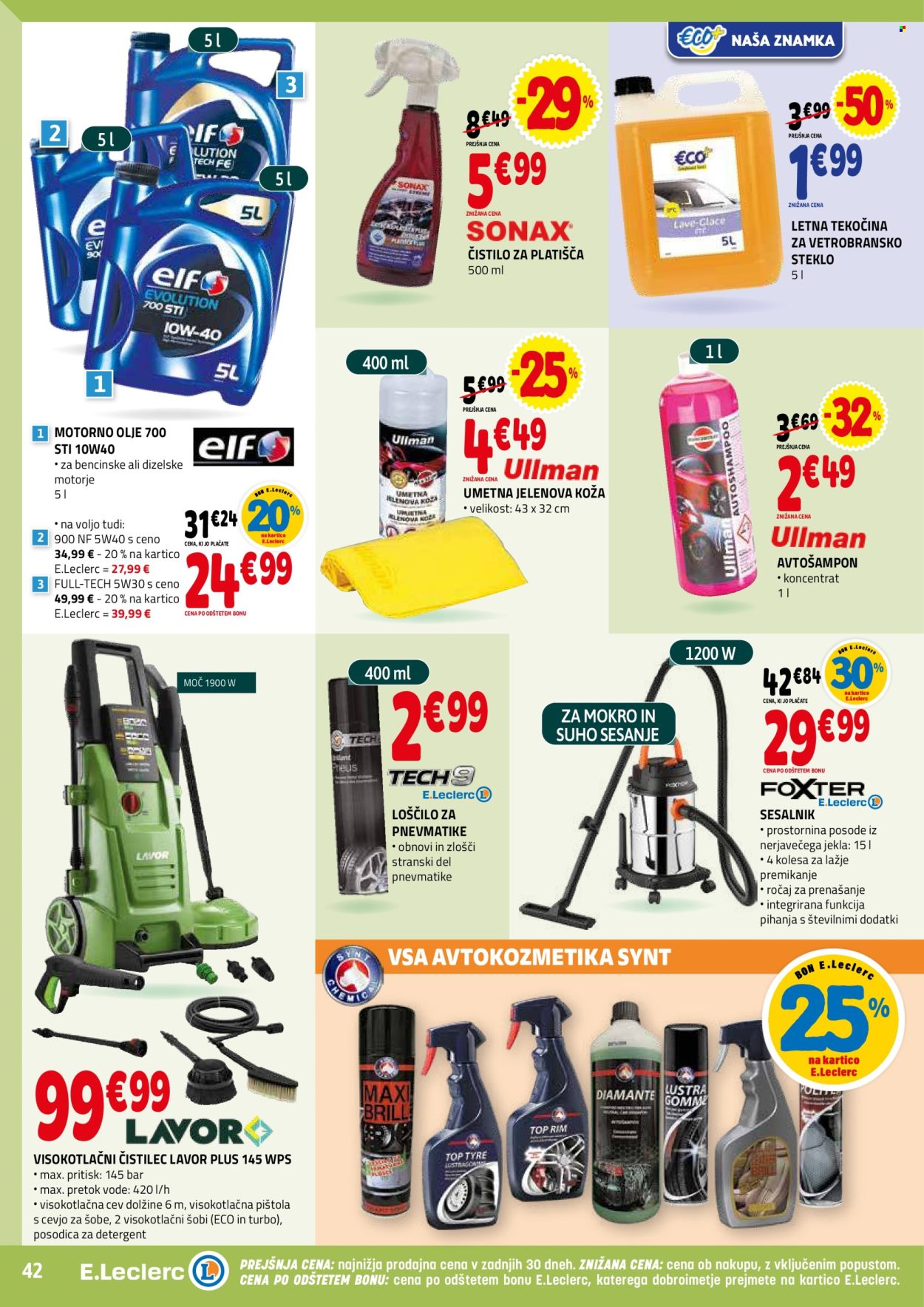 E.Leclerc katalog - 19.3.2025 - 29.3.2025. Stran 42