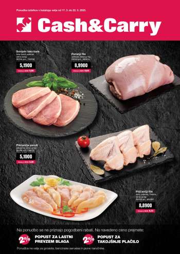 Mercator Cash & Carry katalog - 17.3.2025 - 22.3.2025.