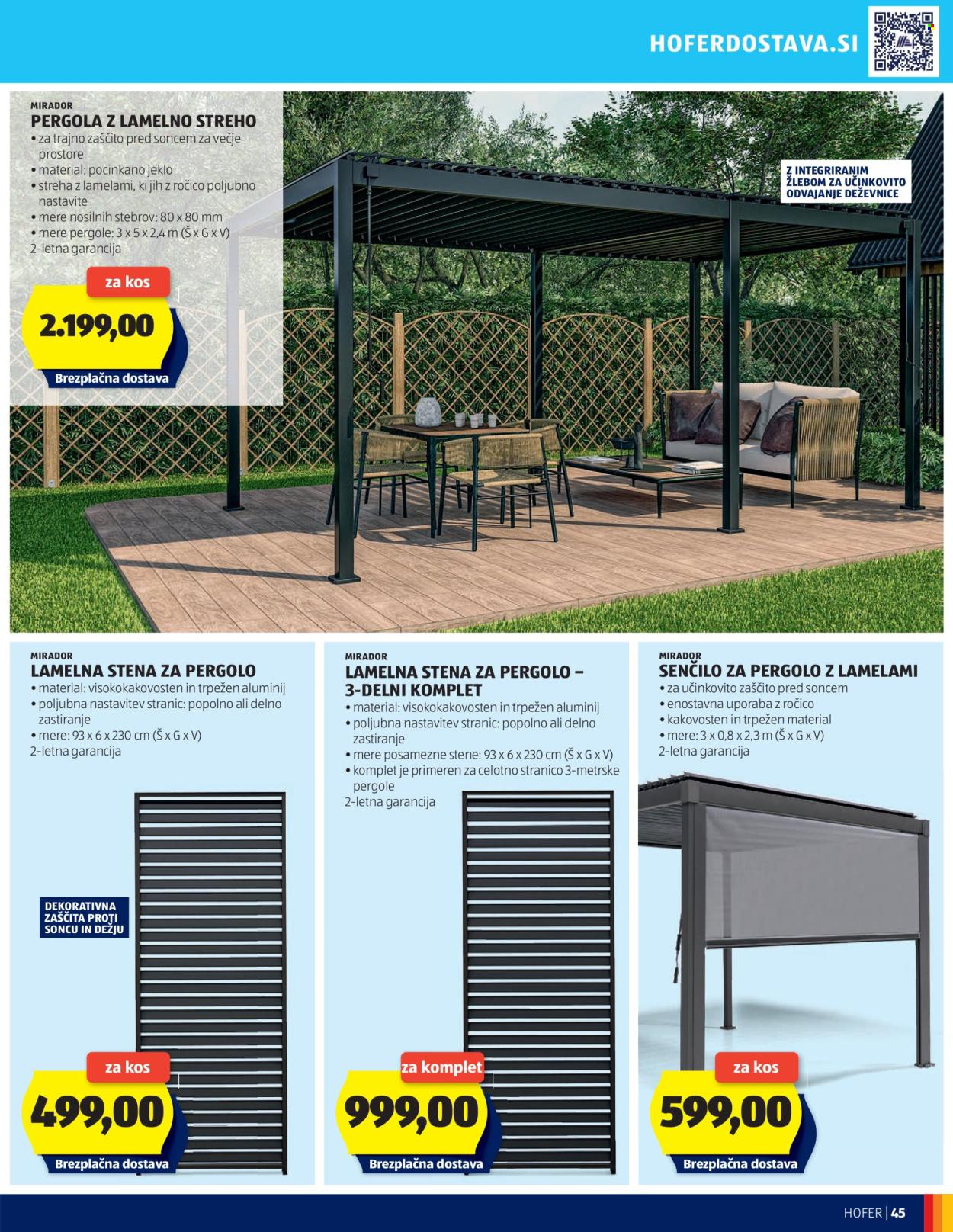 Hofer katalog - 20.3.2025 - 29.3.2025. Stran 45