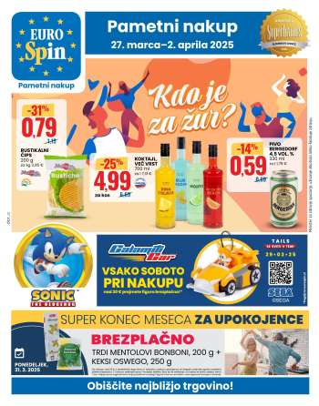 EuroSpin katalog - 27.3.2025 - 2.4.2025.