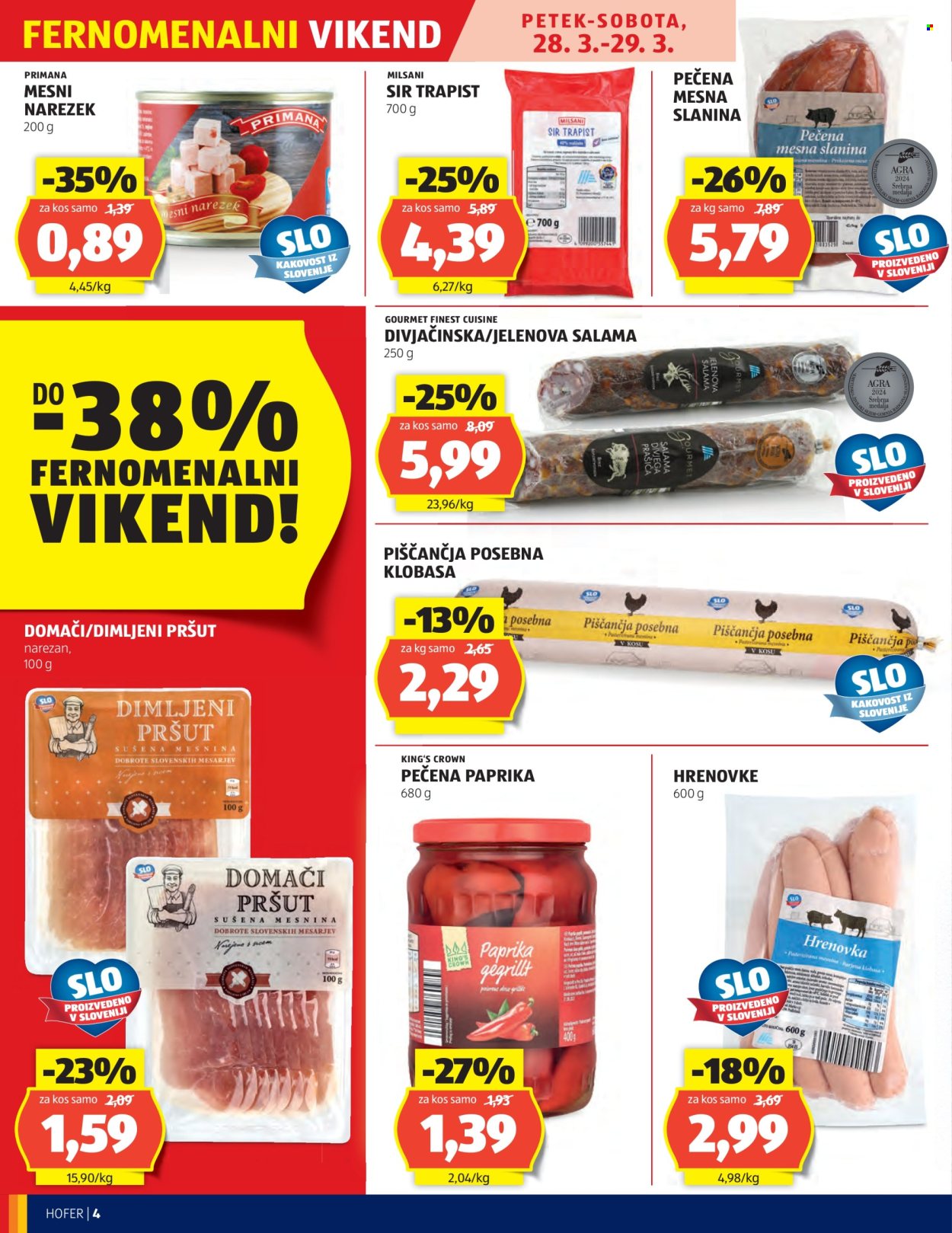 Hofer katalog - 27.3.2025 - 5.4.2025. Stran 4
