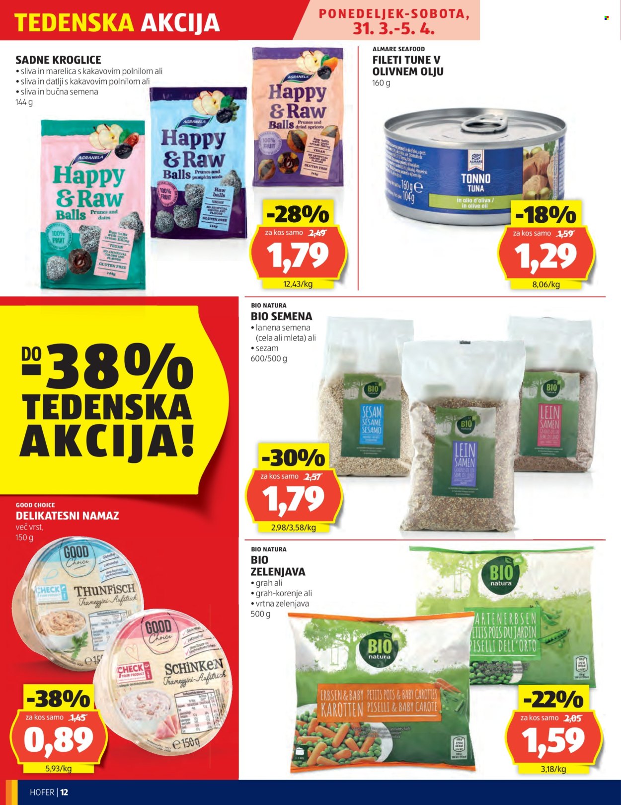 Hofer katalog - 27.3.2025 - 5.4.2025. Stran 12