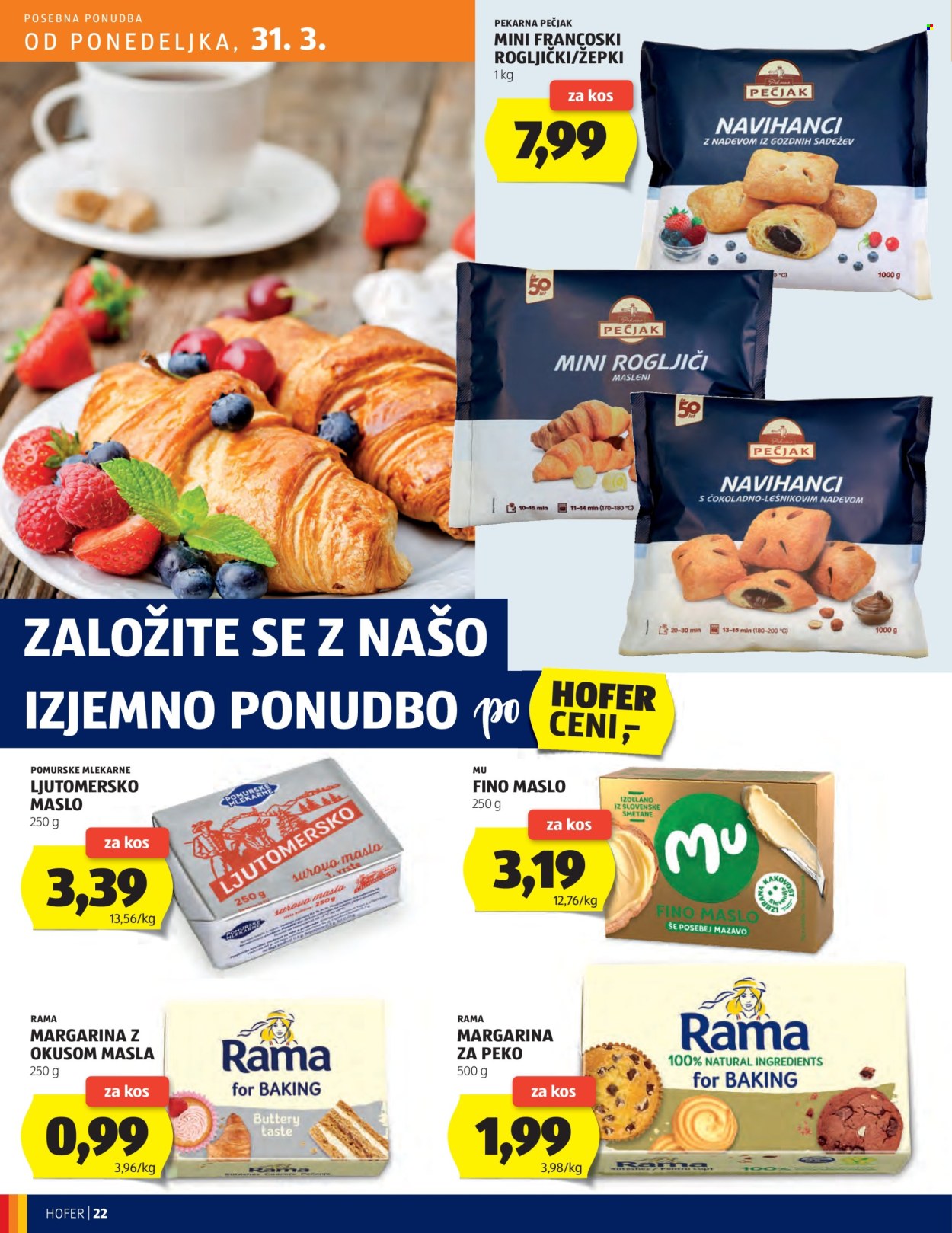Hofer katalog - 27.3.2025 - 5.4.2025. Stran 22