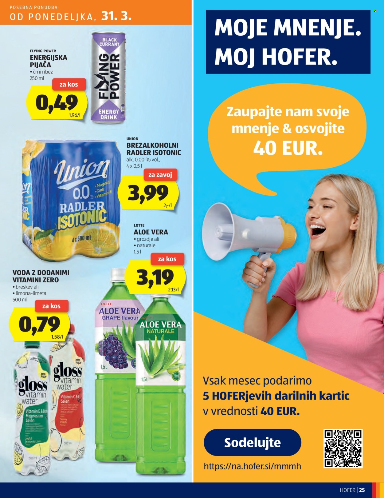 Hofer katalog - 27.3.2025 - 5.4.2025. Stran 25
