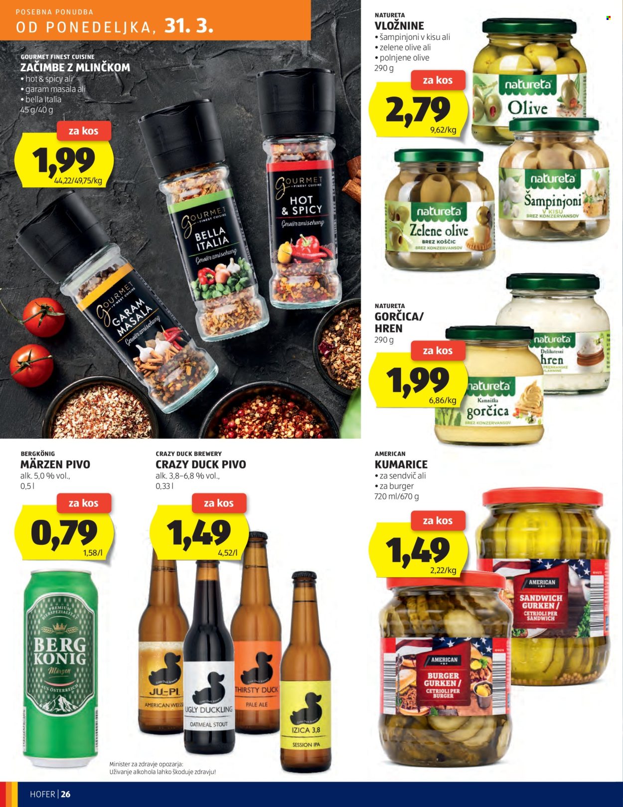 Hofer katalog - 27.3.2025 - 5.4.2025. Stran 26