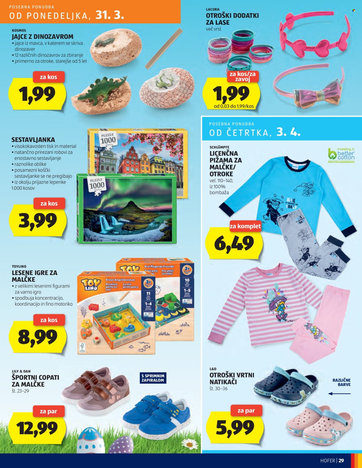 Hofer katalog - 27.3.2025 - 5.4.2025. Stran 29