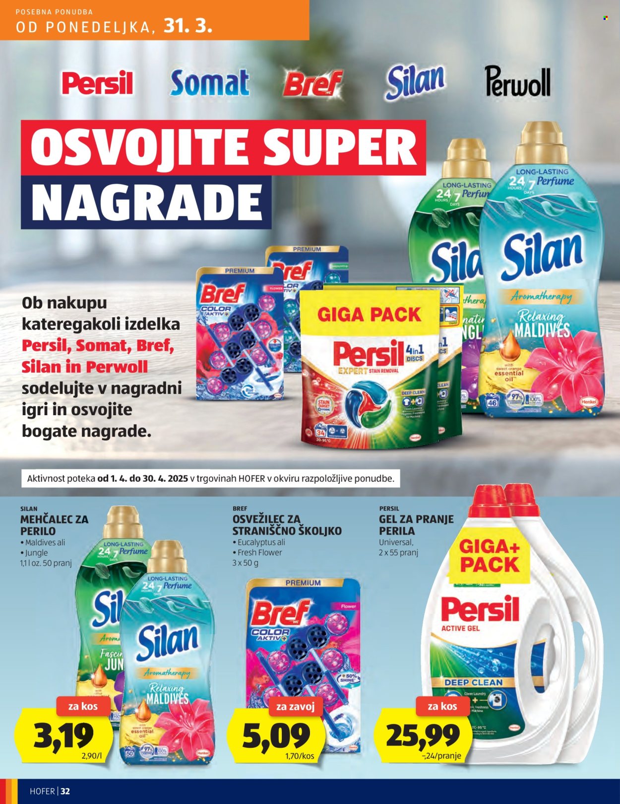 Hofer katalog - 27.3.2025 - 5.4.2025. Stran 32